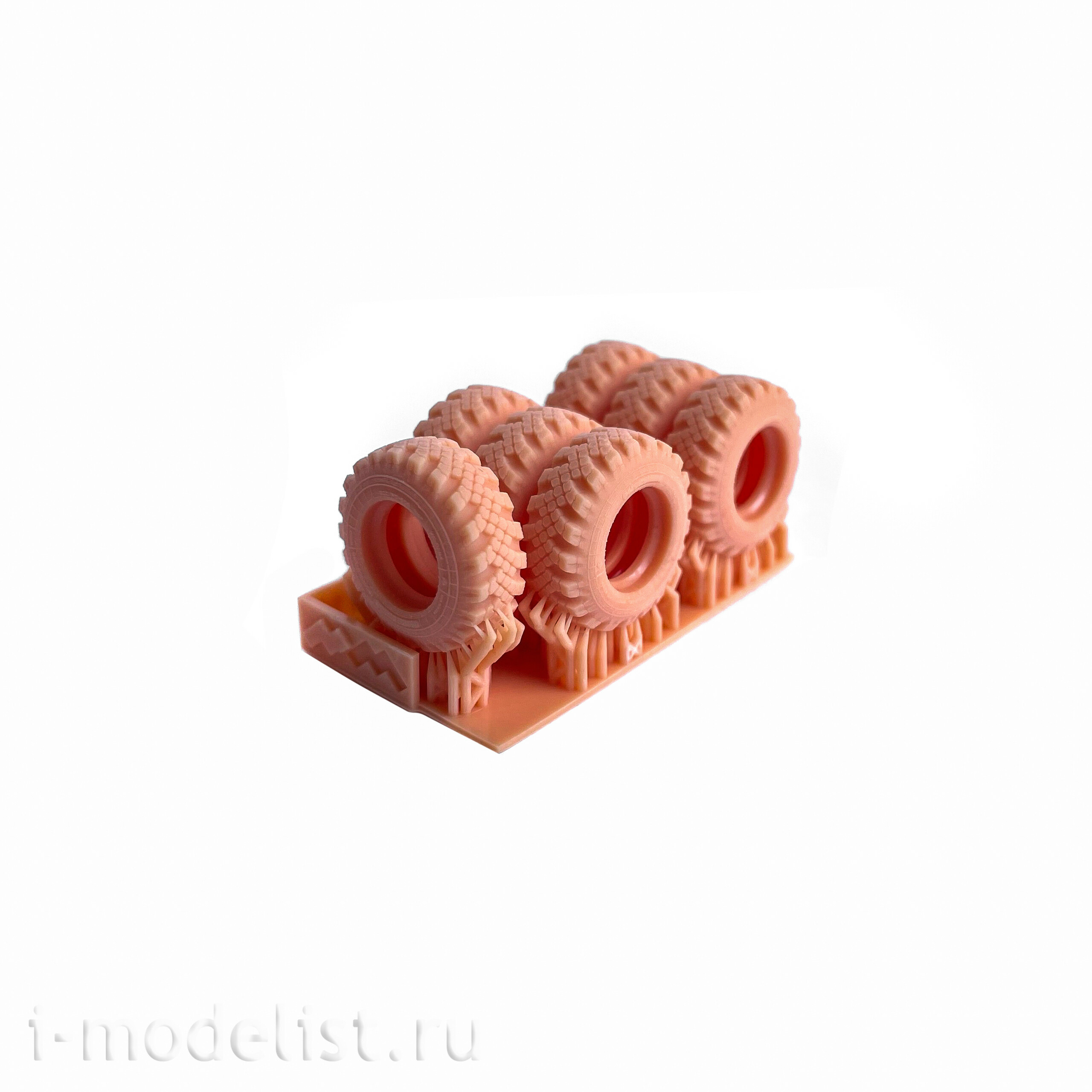 ММ72016 Moya model 1/72 Id-p284 tires of the Zvezda company, art. 5050, assembled without disks (7 pcs.)