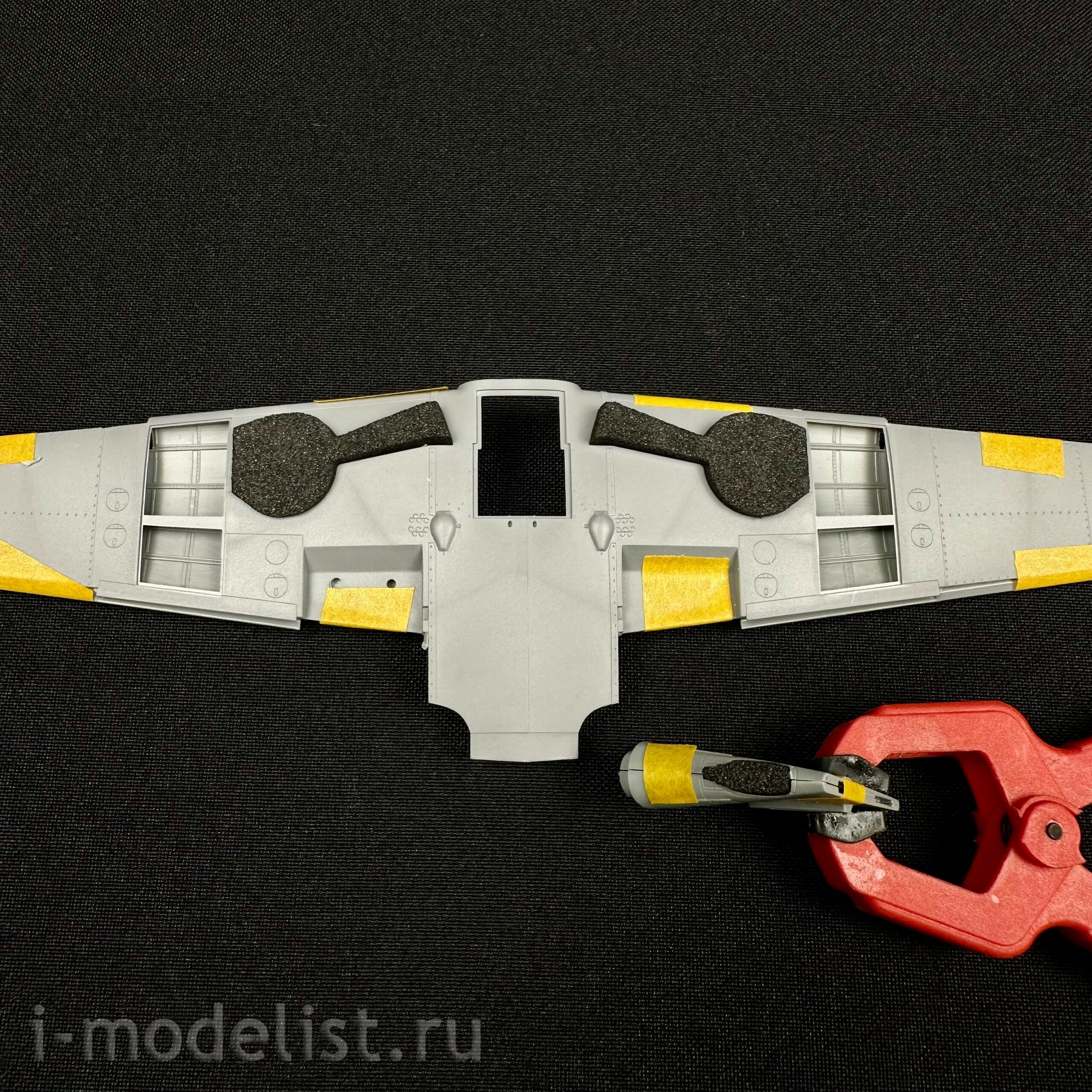 45004 SX-Art 1/48 Заглушки ниш для BF-109 F2 (Zvezda)