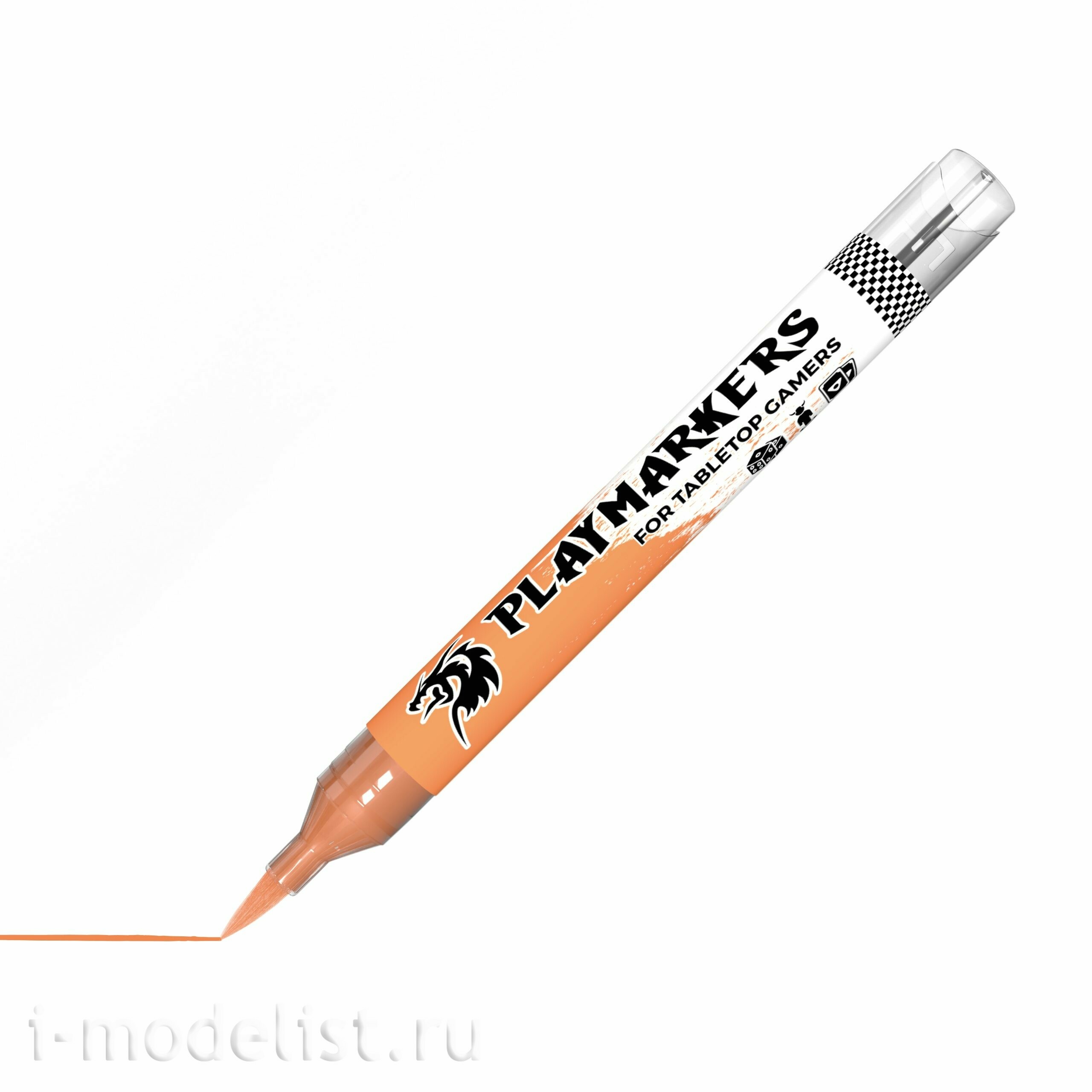 AKM019 AK Interactive Акриловый маркер PLAYMARKER - Светло-оранжевый / LIGHT ORANGE – PLAYMARKER