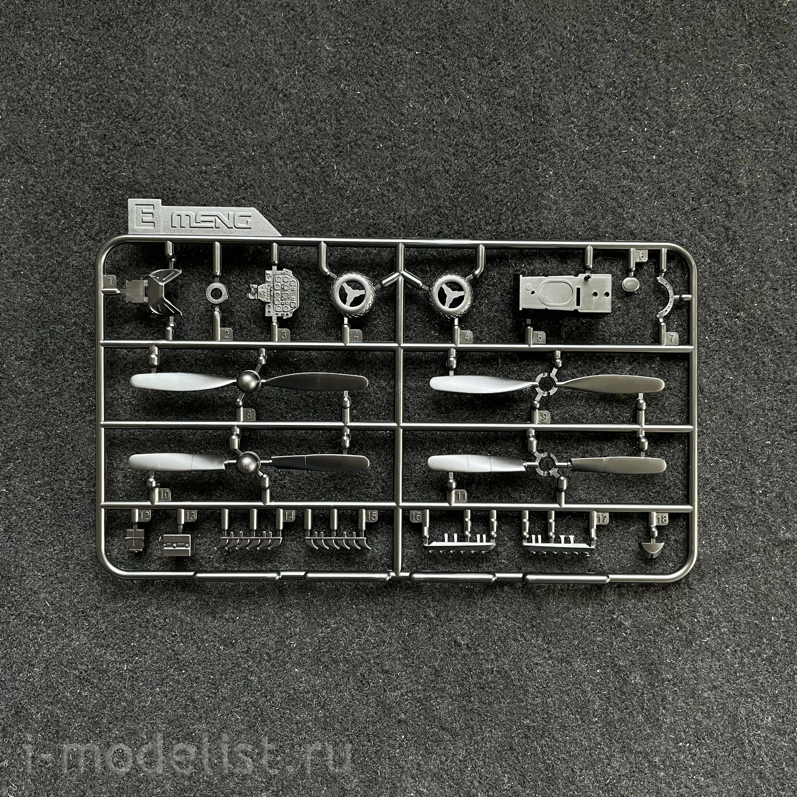 LS-010 Meng 1/48 Airplane NORTH AMERICAN P-51D/K MUSTANG 