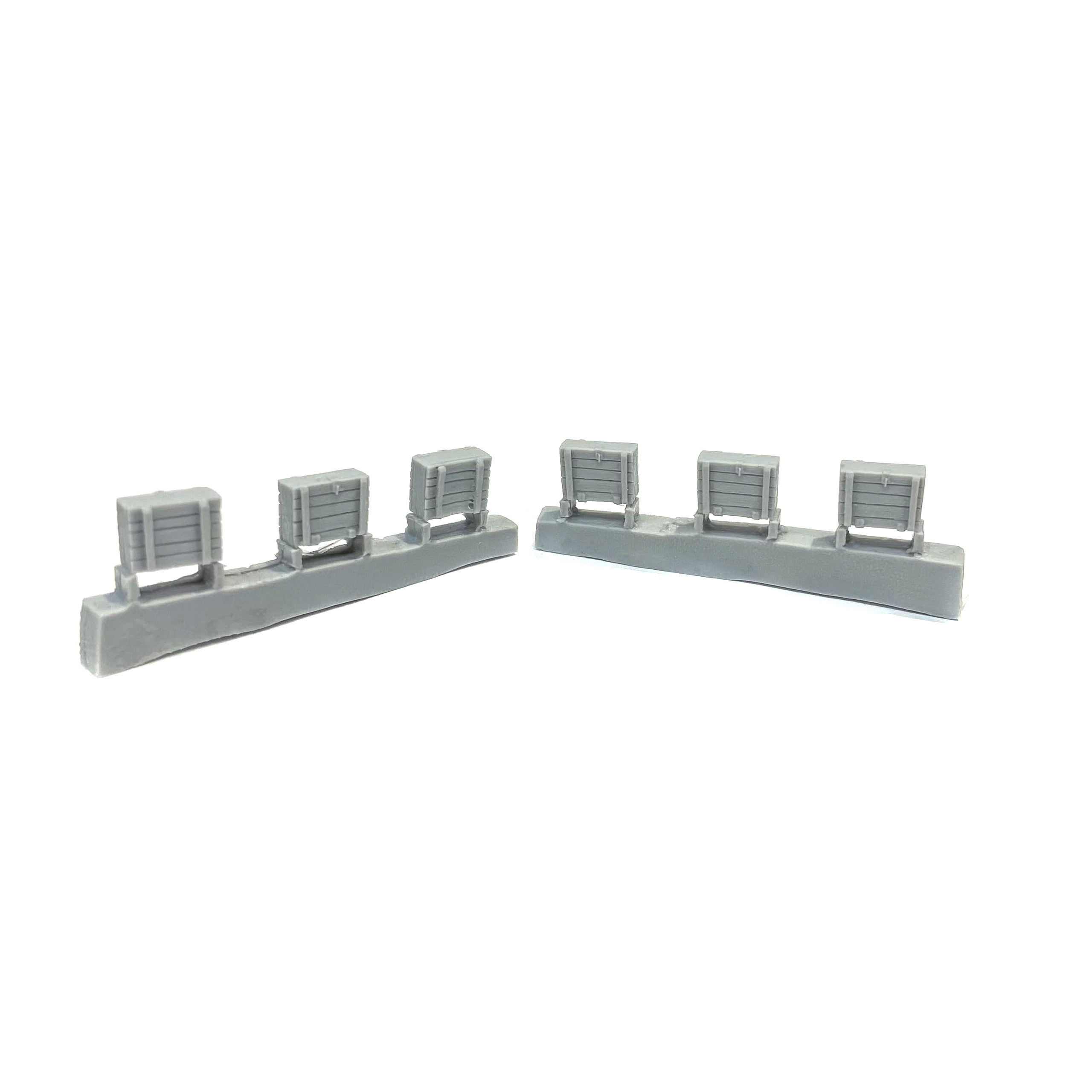 ZA72208 Zebrano 1/72 45 mm Shot box (USSR), 6 pcs.