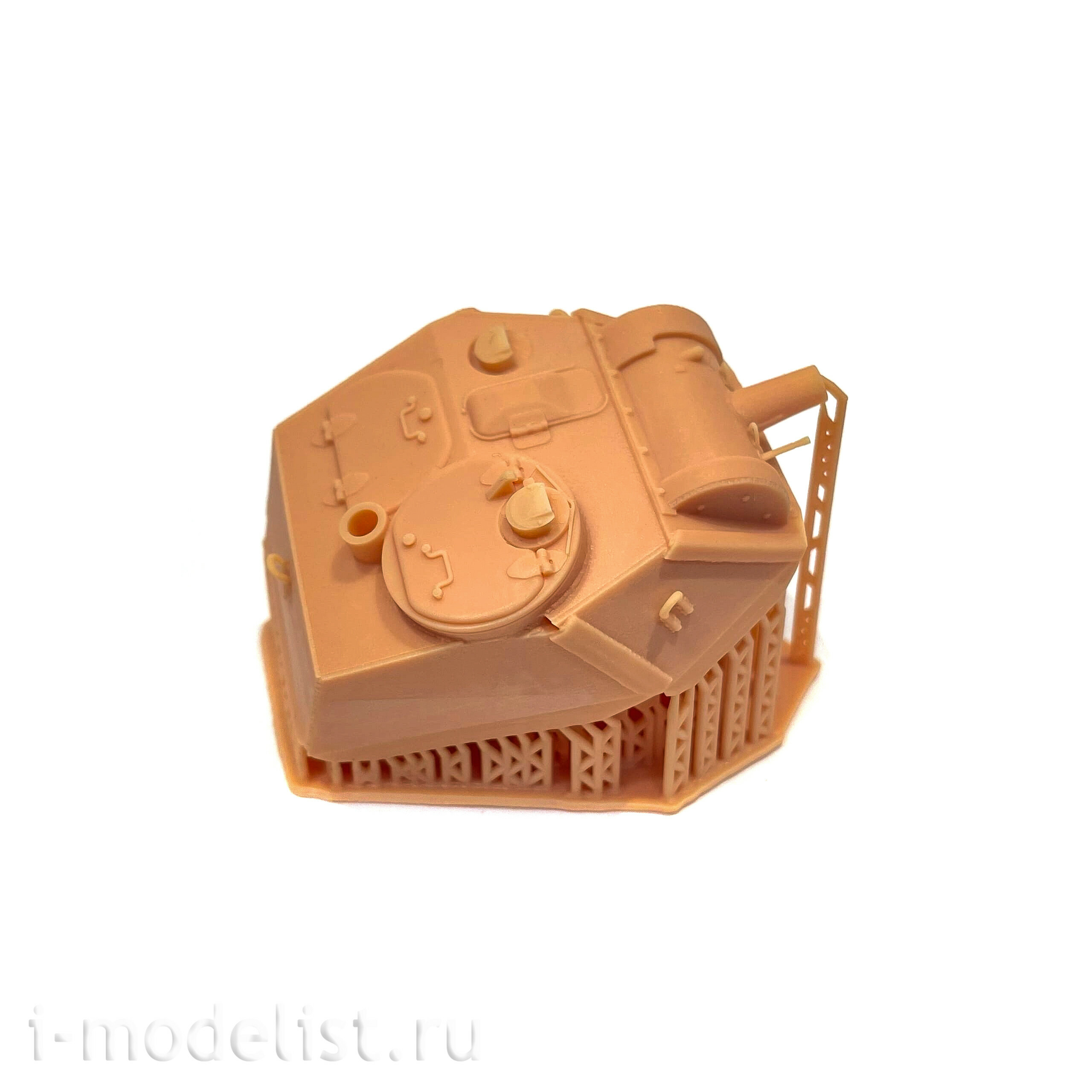 MM35007 My model 1/35 Turret with 20K cannon for T-70B tank, handrails for infantrymen (with texture)