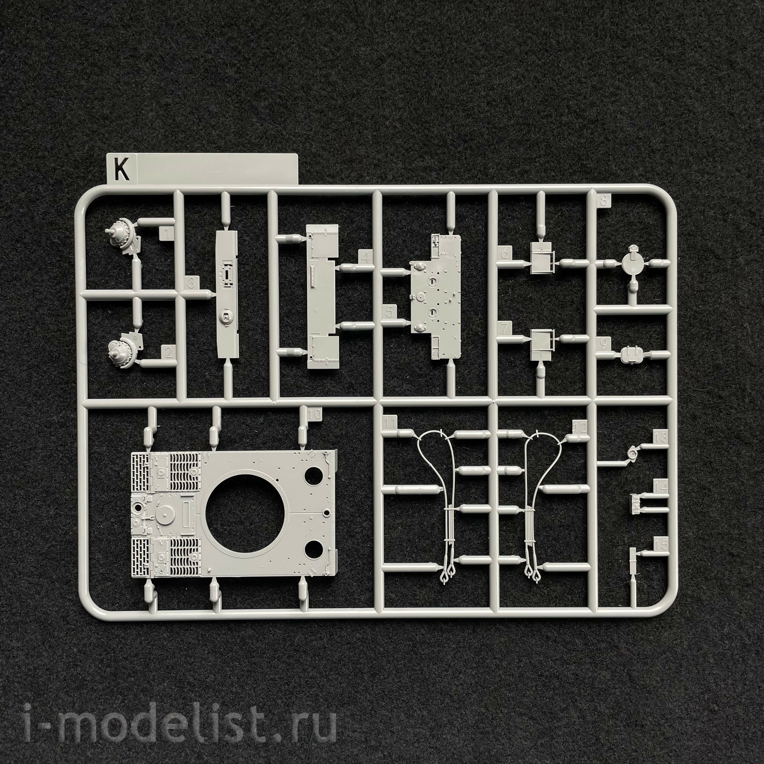 TK7203 Border Model 1/72 German heavy Tank Tiger 1943 Kursk (early)