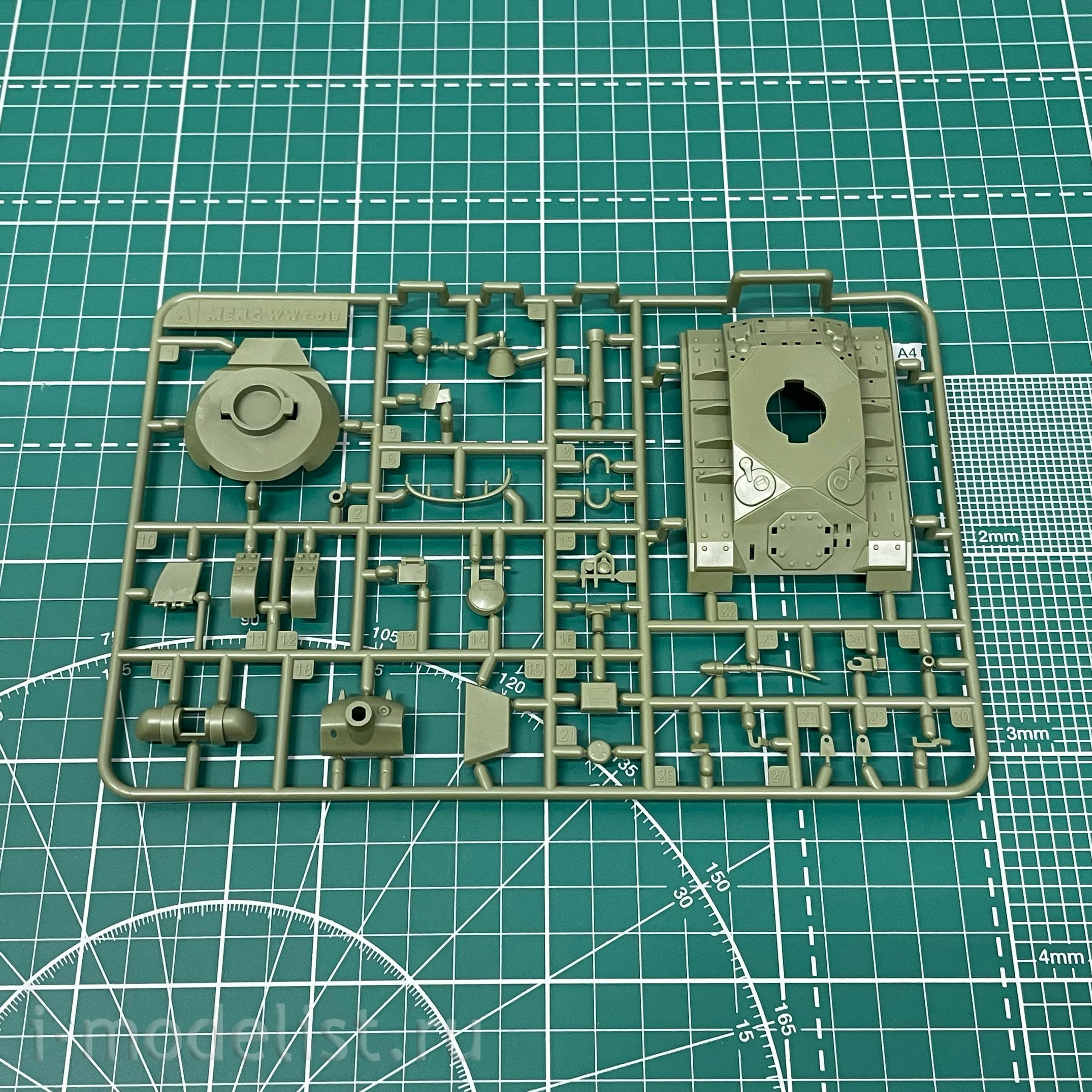 WWT-018 Meng 1/0 American light Tank M24 