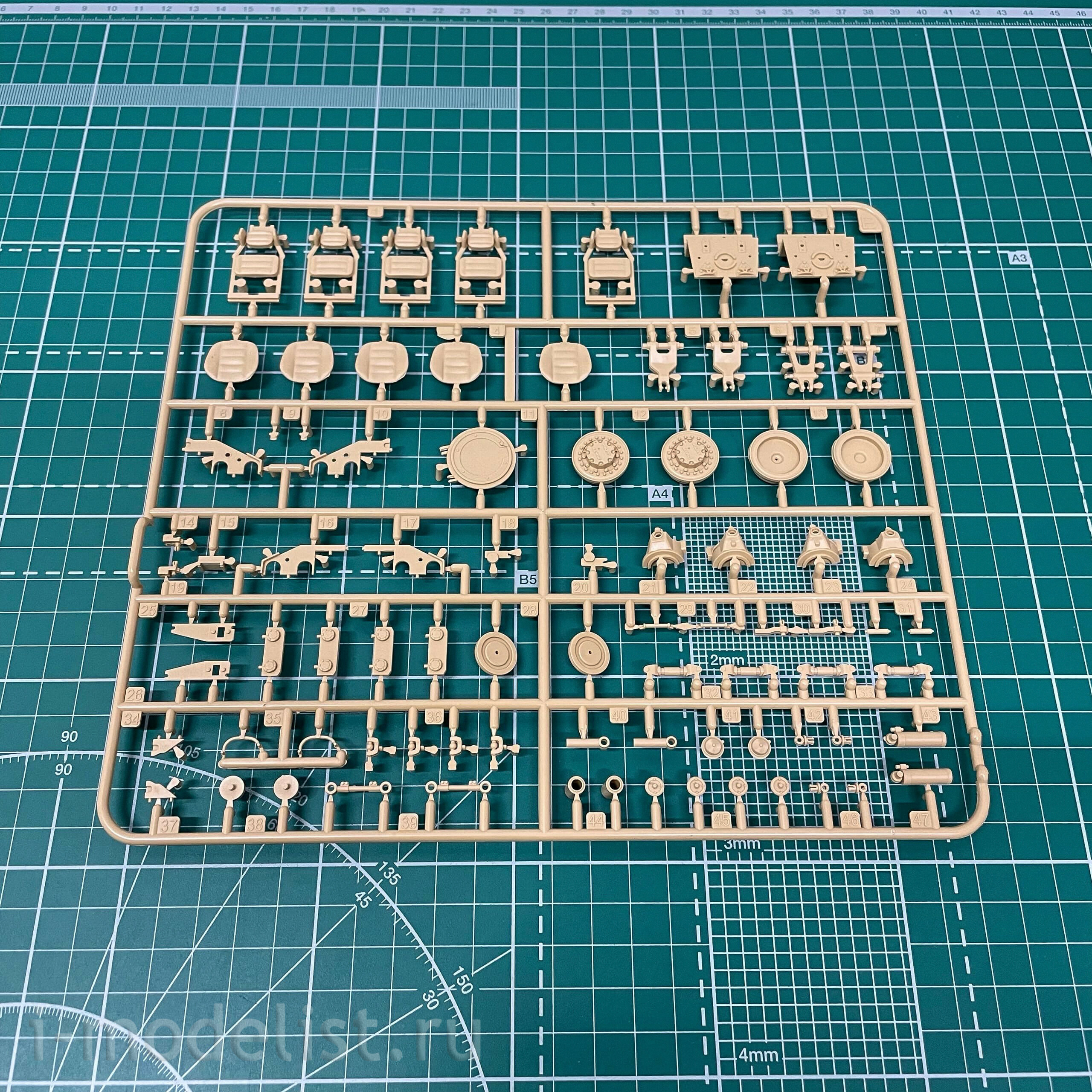 35008-A RPG-MODEL 1/35 Russian URAL-63095 Typhoon-U w/Sagged wheel set x6 PCS [Limited Edition]
