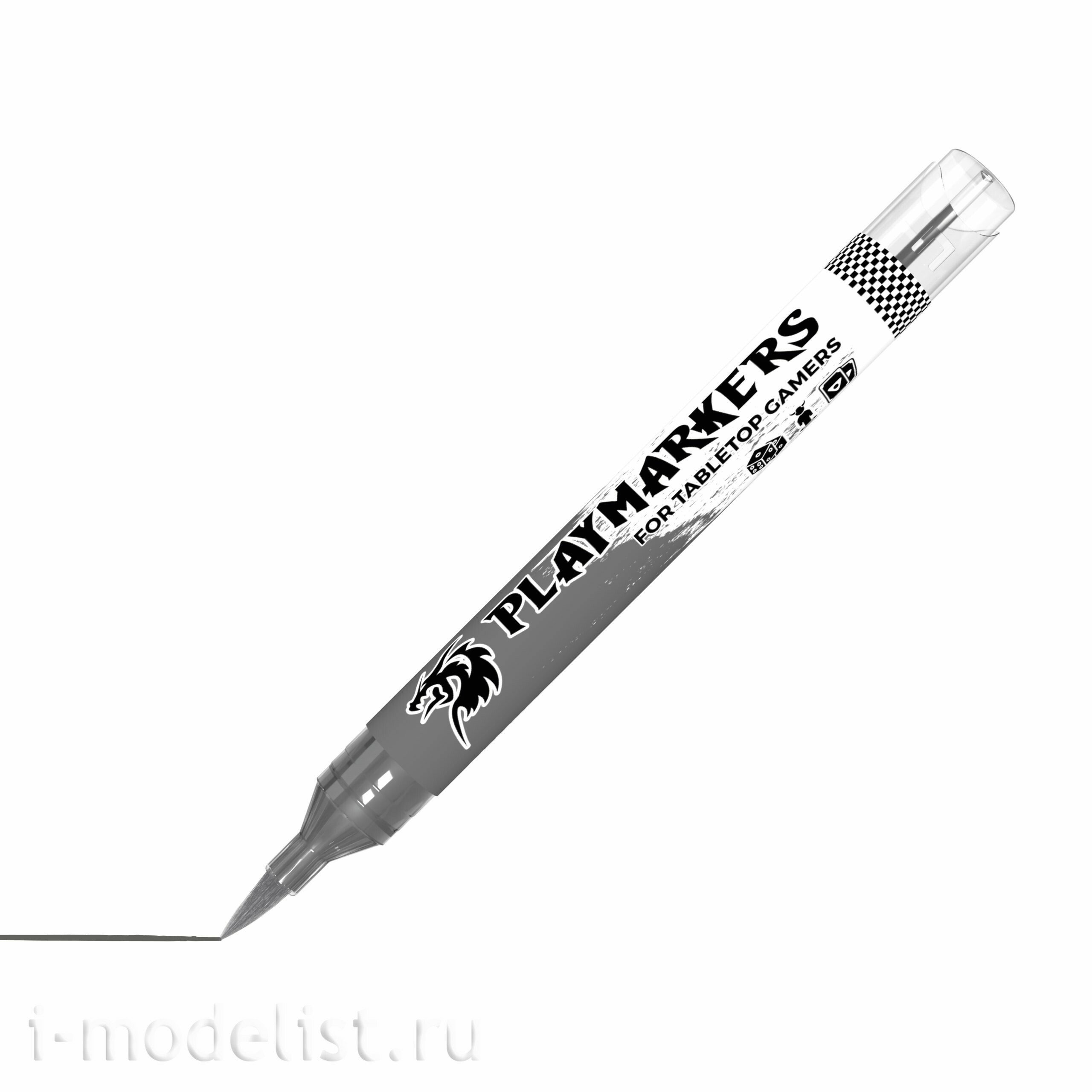 AKM006 AK Interactive Акриловый маркер PLAYMARKER - Тёмно-серый / DARK GREY – PLAYMARKER
