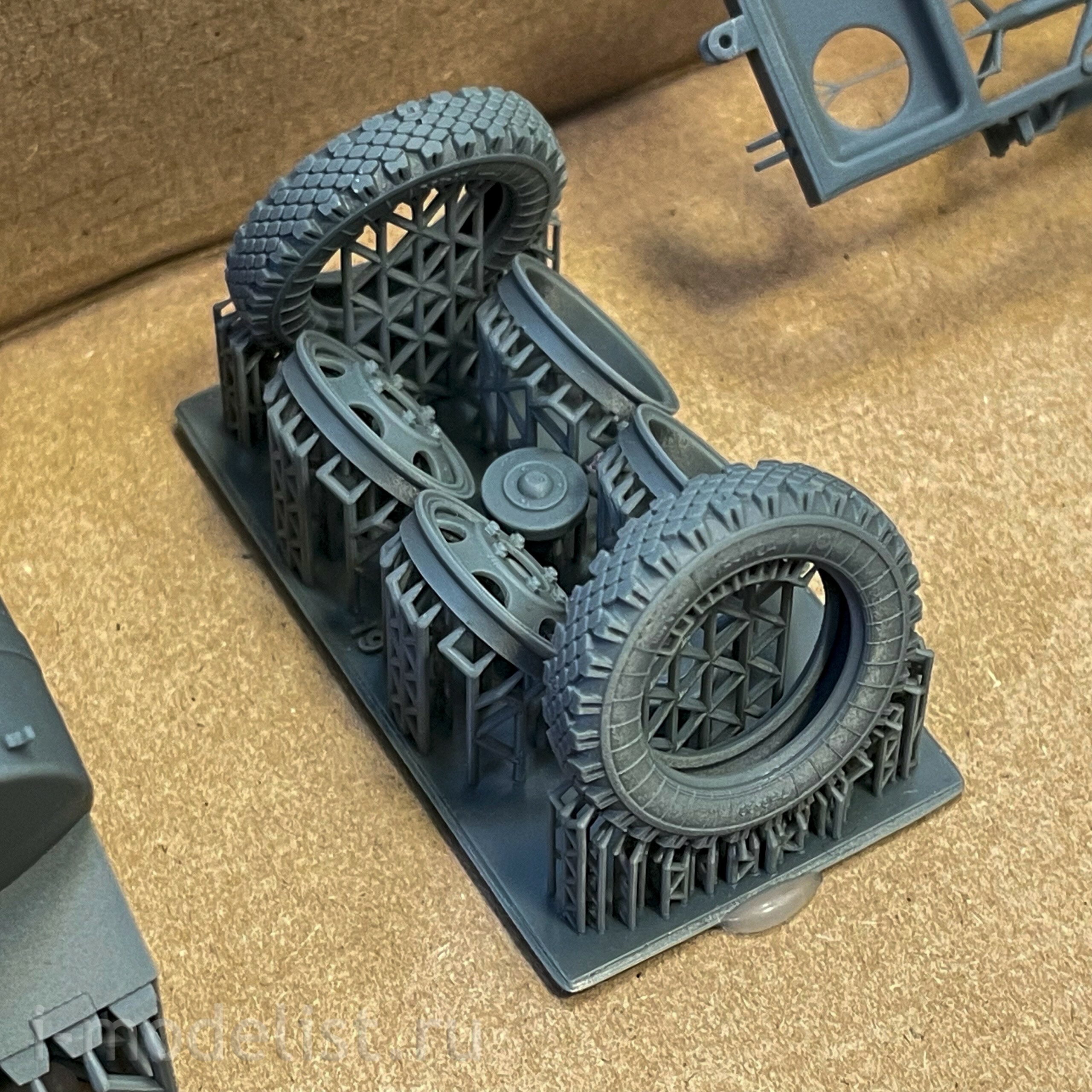ММ35056 My модель 1/35 АЦПТ-0,9 автоцистерна пищевая 