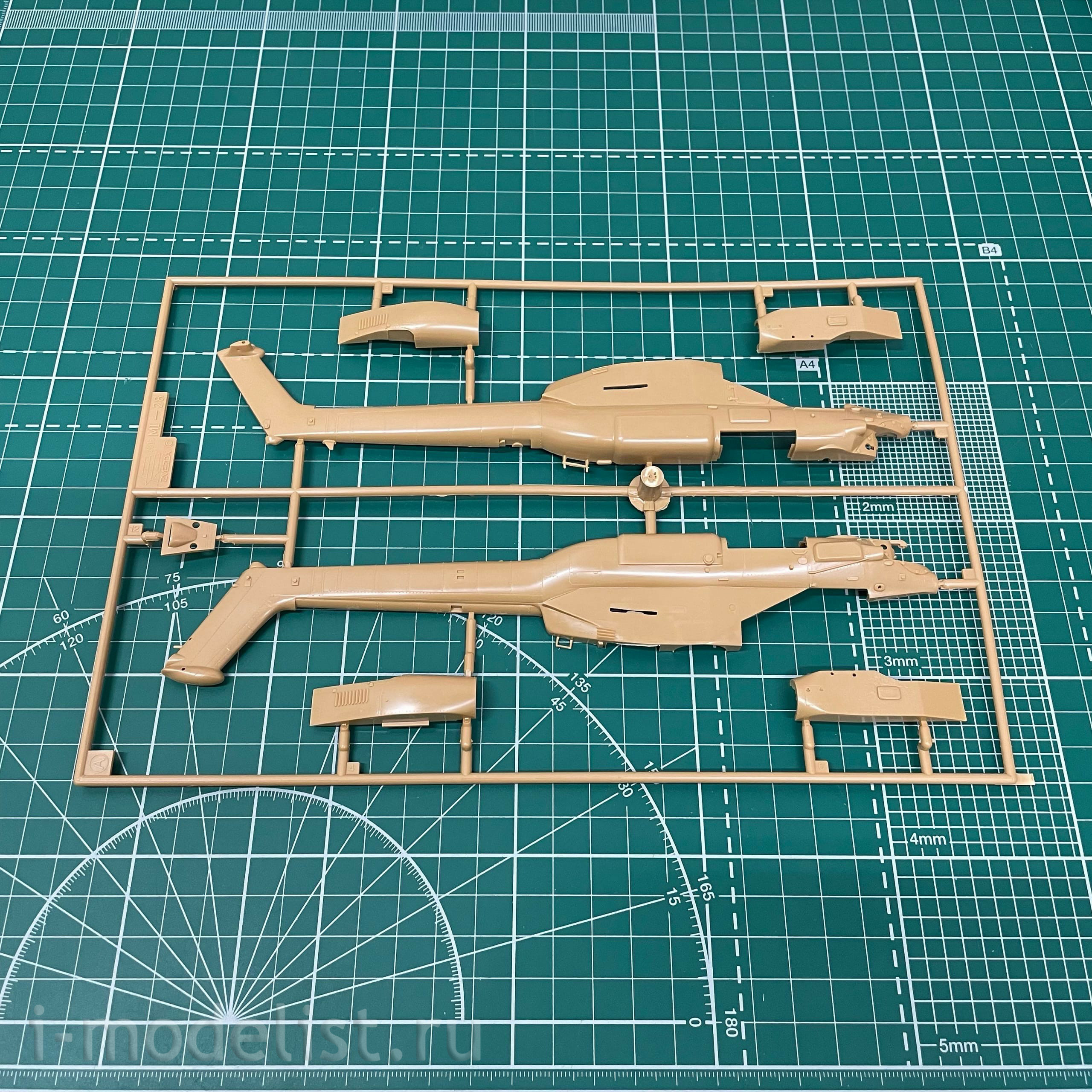 7255 Zvezda 1/72 Russian night hunter attack helicopter