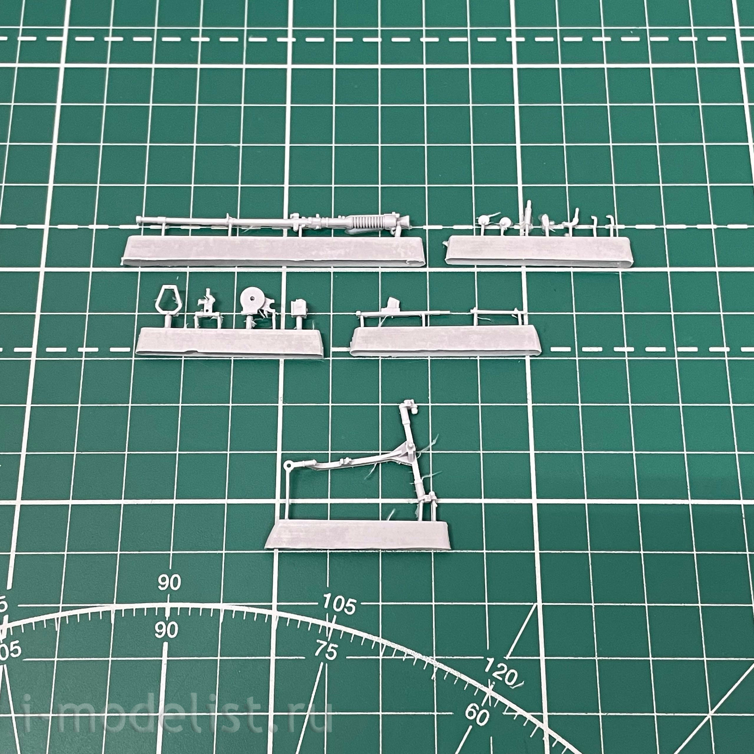GR72Rk015 Face 1/72 Recoilless gun 82 mm Bzk vz.59