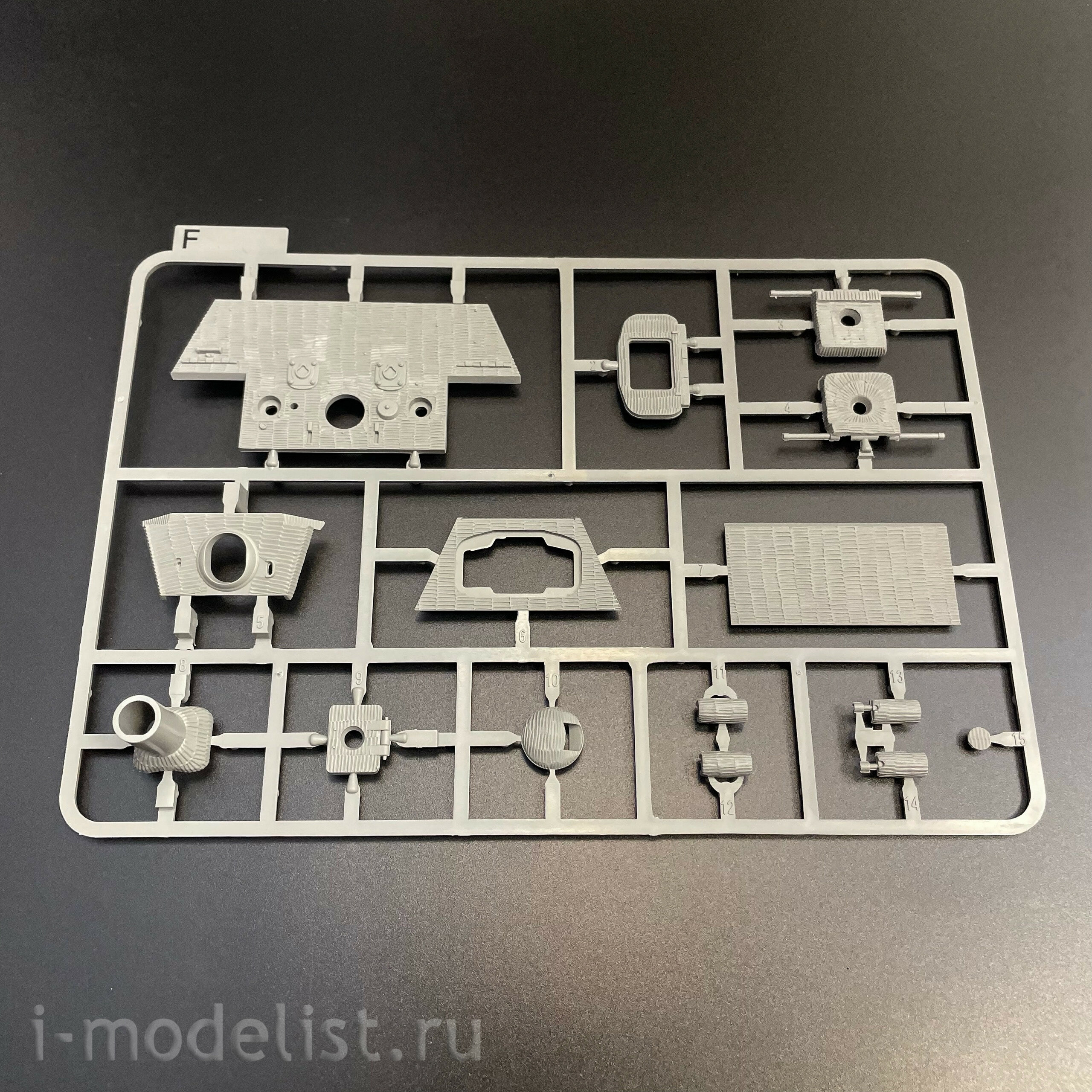 2045 Takom 1/35 Notмецкий танк Sd.Kfz. 182 King Tiger турель Henschel с Zimmerit