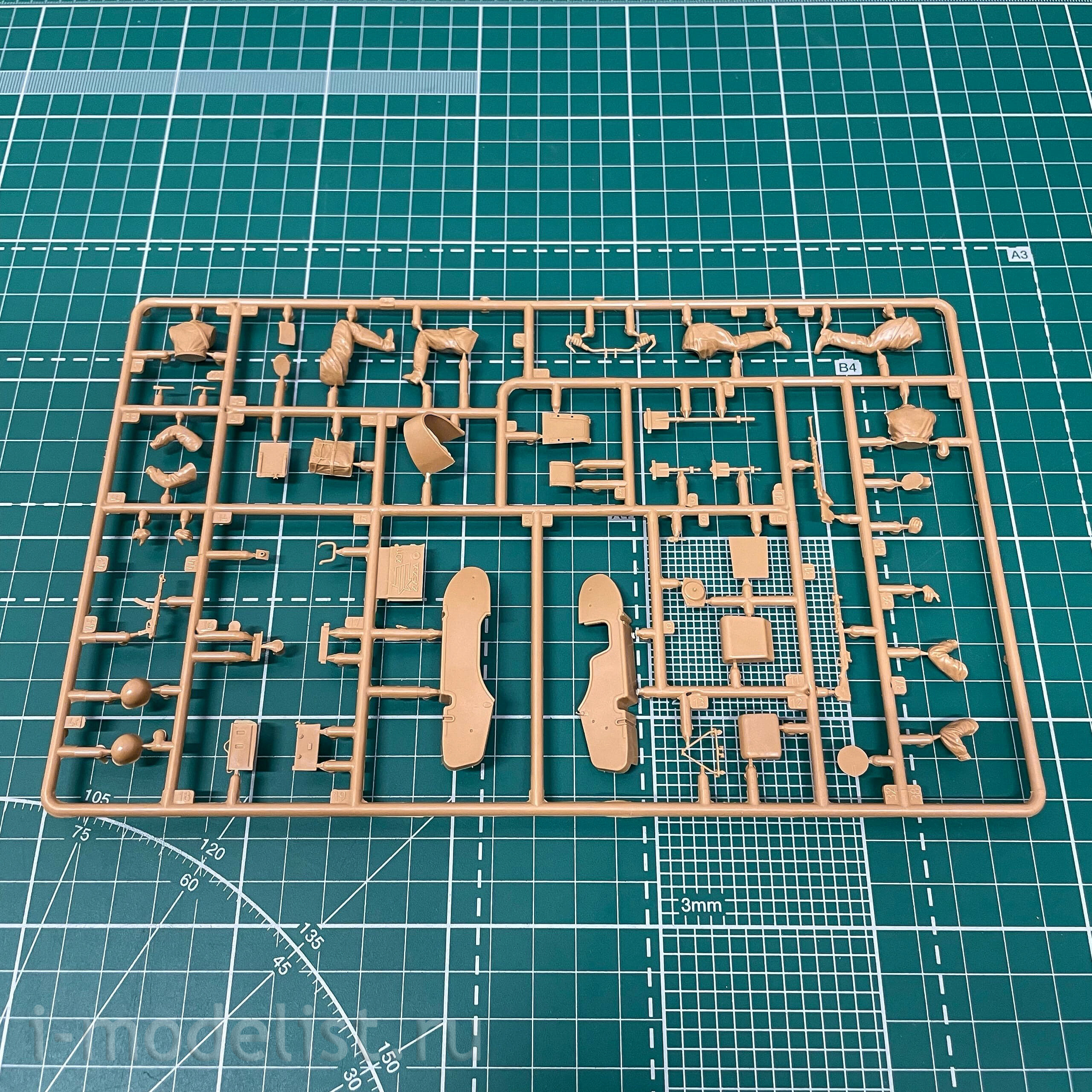 3639 Zvezda 1/35 Soviet motorcycle M-72