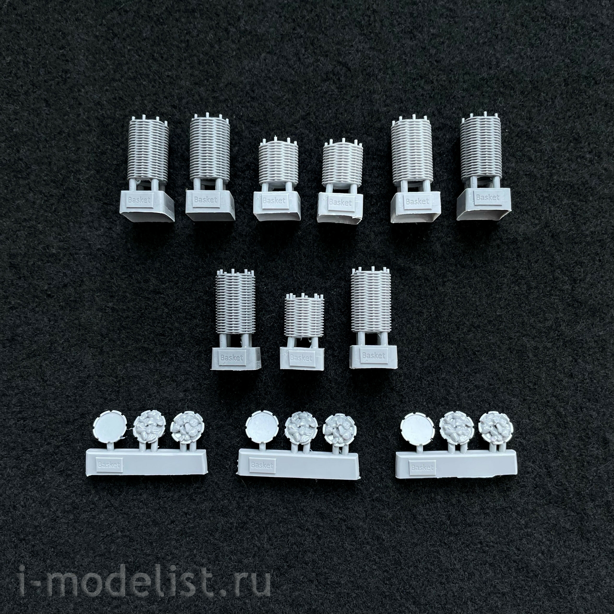 GR72AS022 Facet 1/72 Fascines medium and small (set of 6 medium + 3 small)