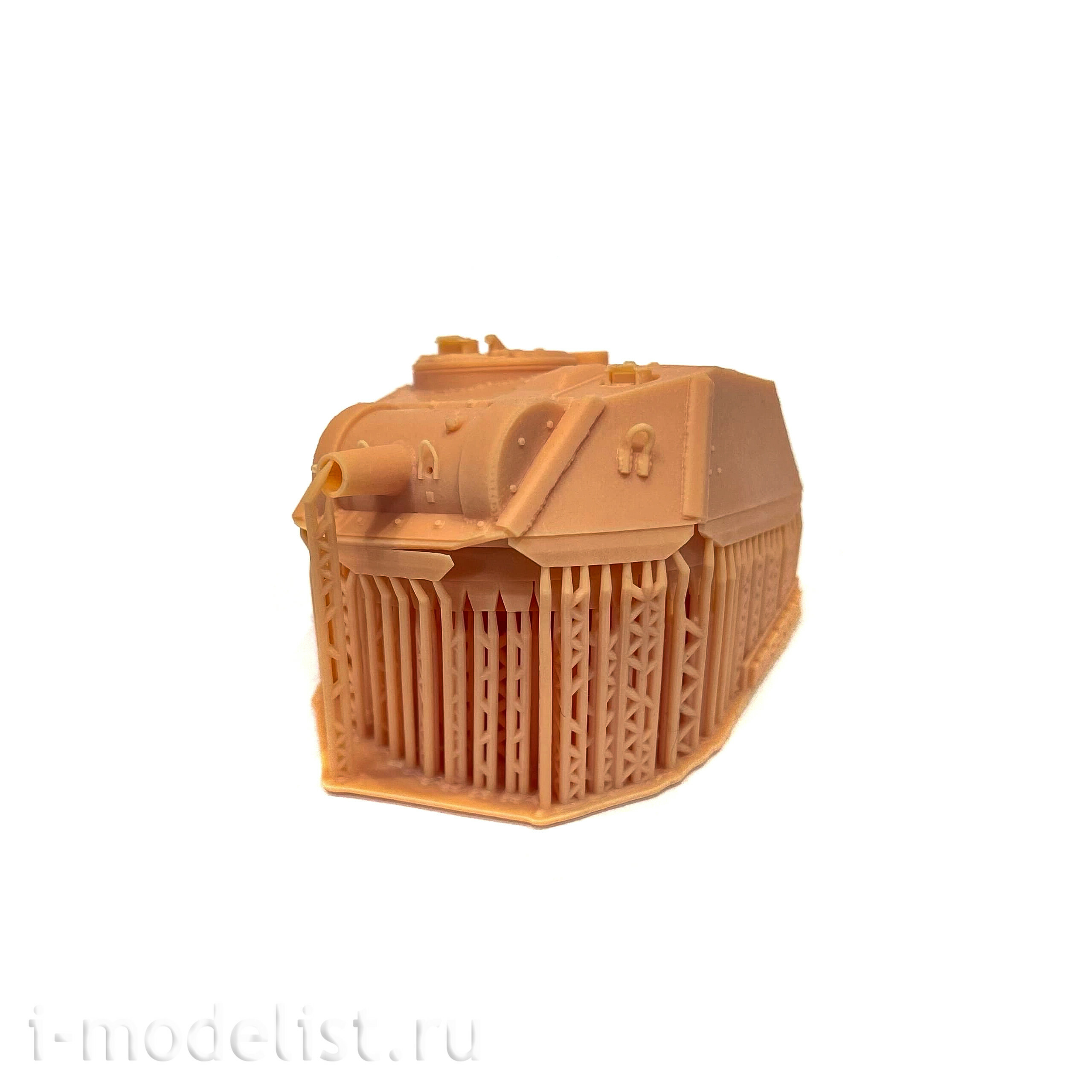 MM35007 My model 1/35 Turret with 20K cannon for T-70B tank, handrails for infantrymen (with texture)