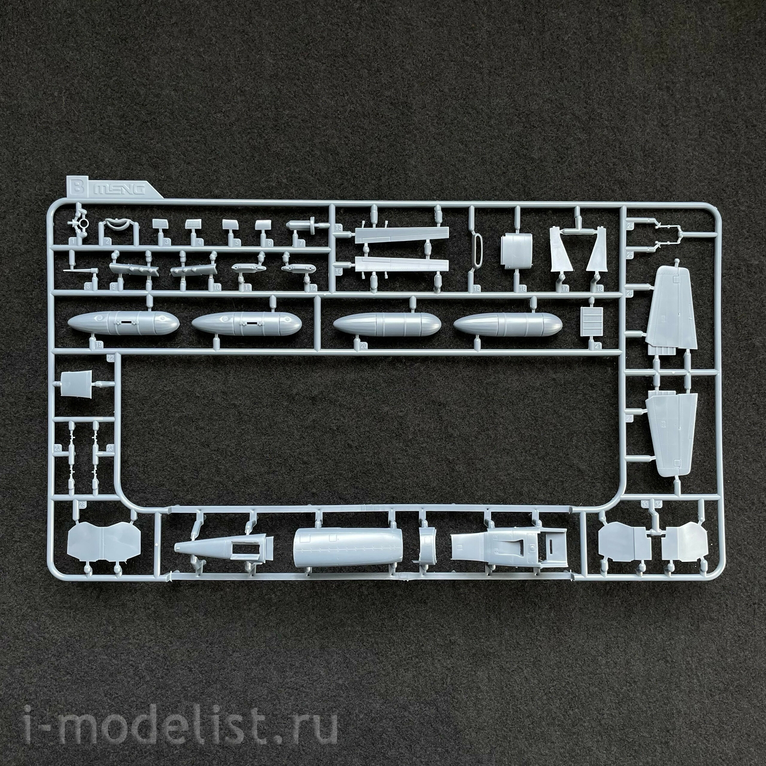 LS-010 Meng 1/48 Airplane NORTH AMERICAN P-51D/K MUSTANG 