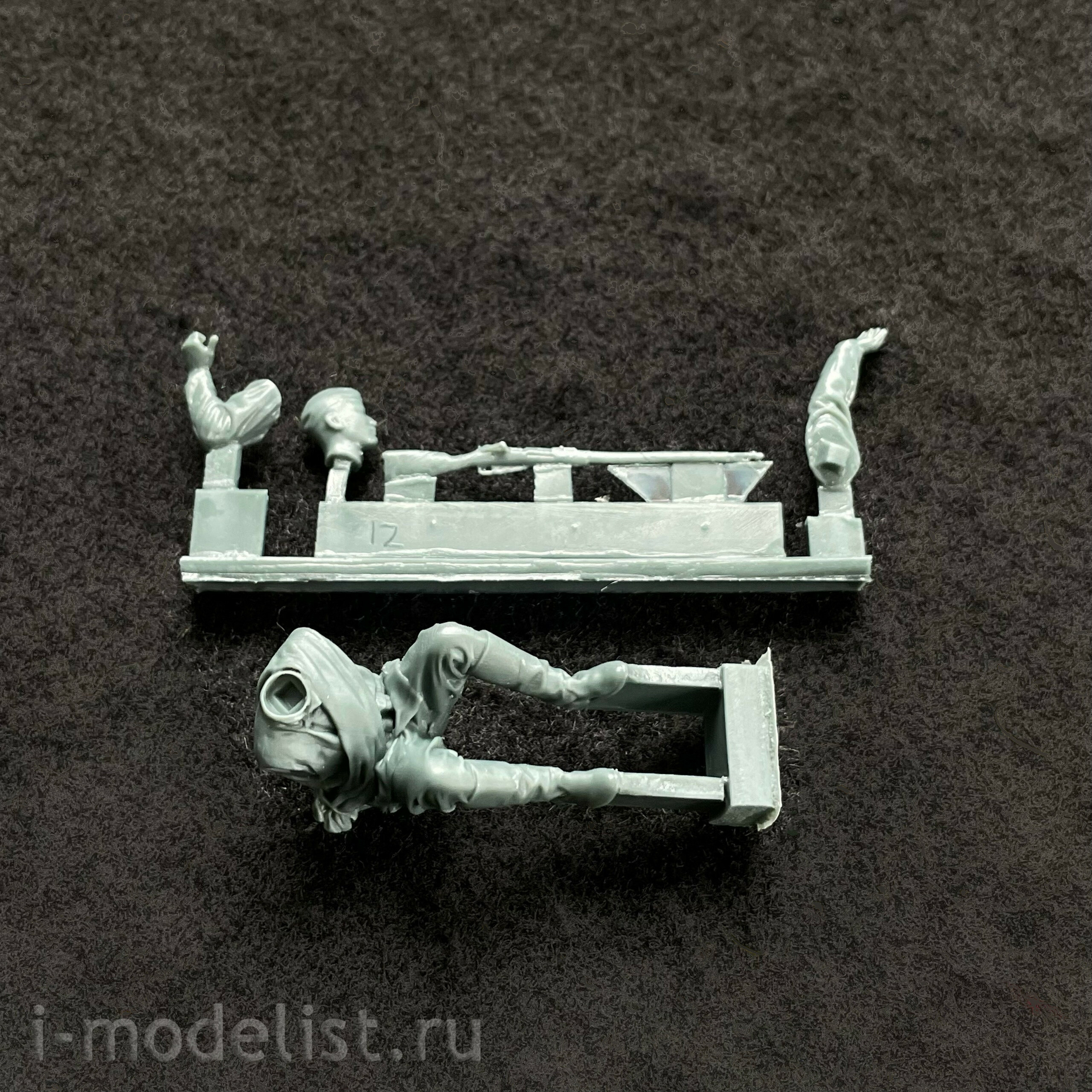 BR-004 Border Model 1/35 Soviet tank landing troops of the Second World War (5 figures)