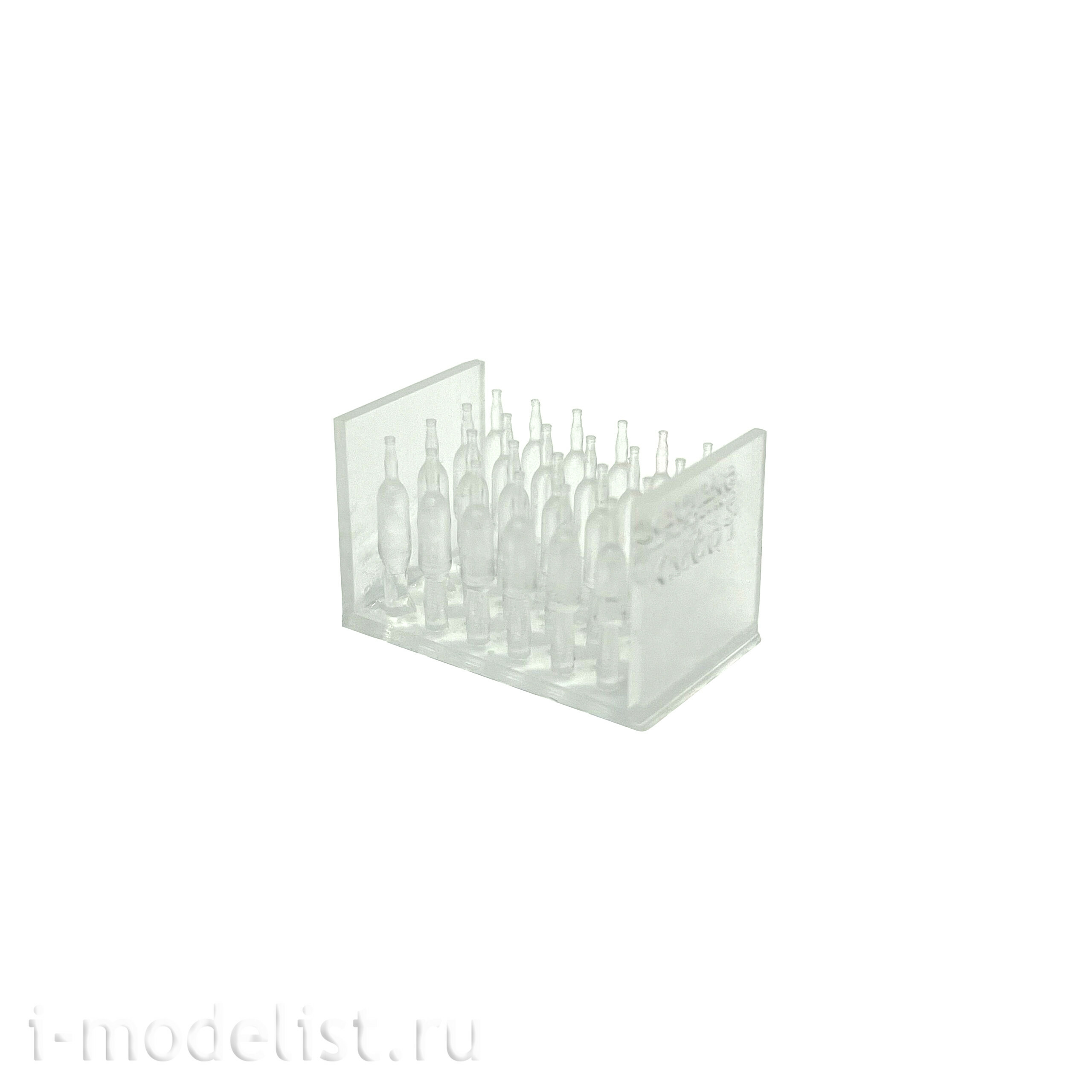 KMP001 Kaupang Miniatures 1/35 Set: 24 beer bottles and a box