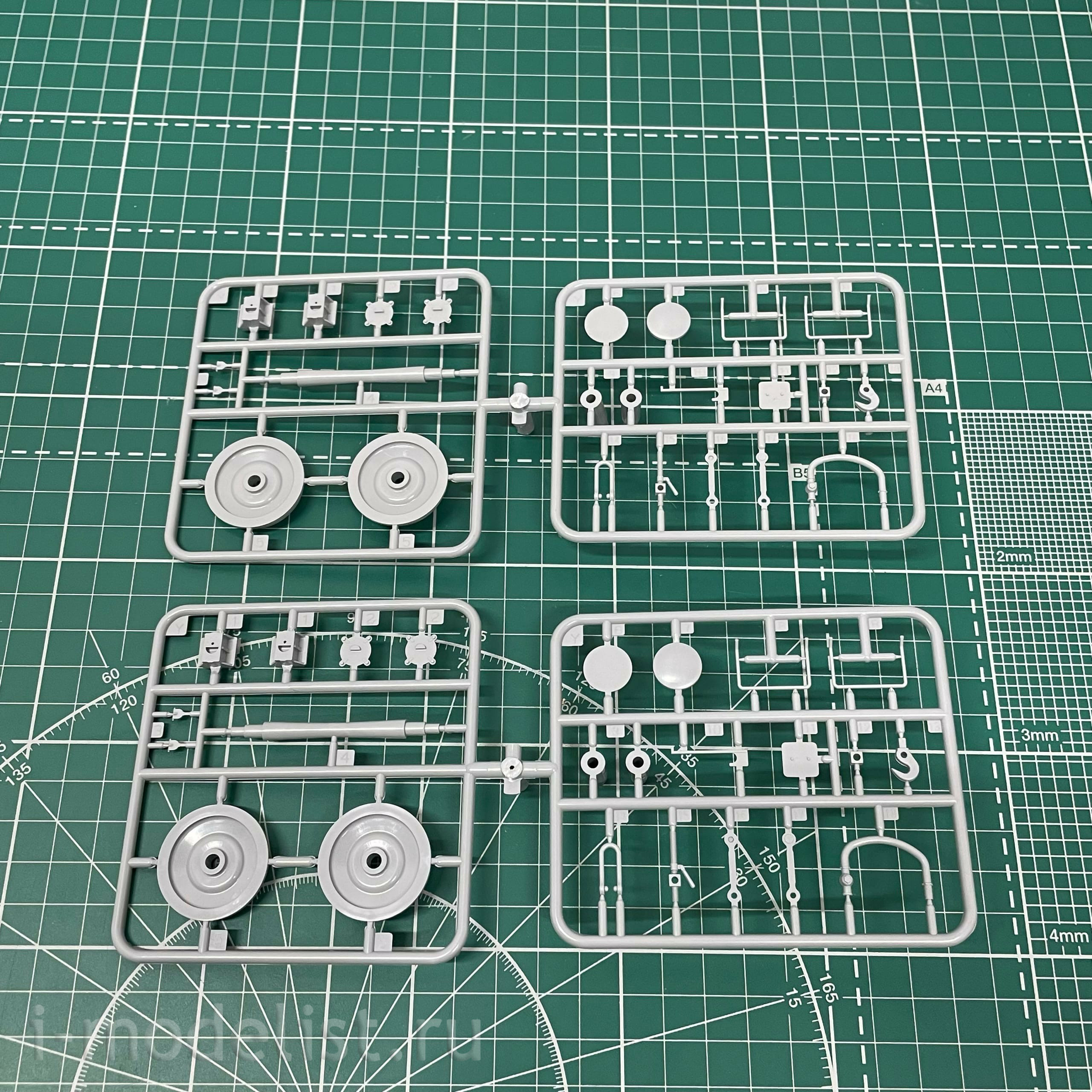 35A01-RCSP Sabre Model 1/35 German railway covered wagon G10 (6 in 1) 