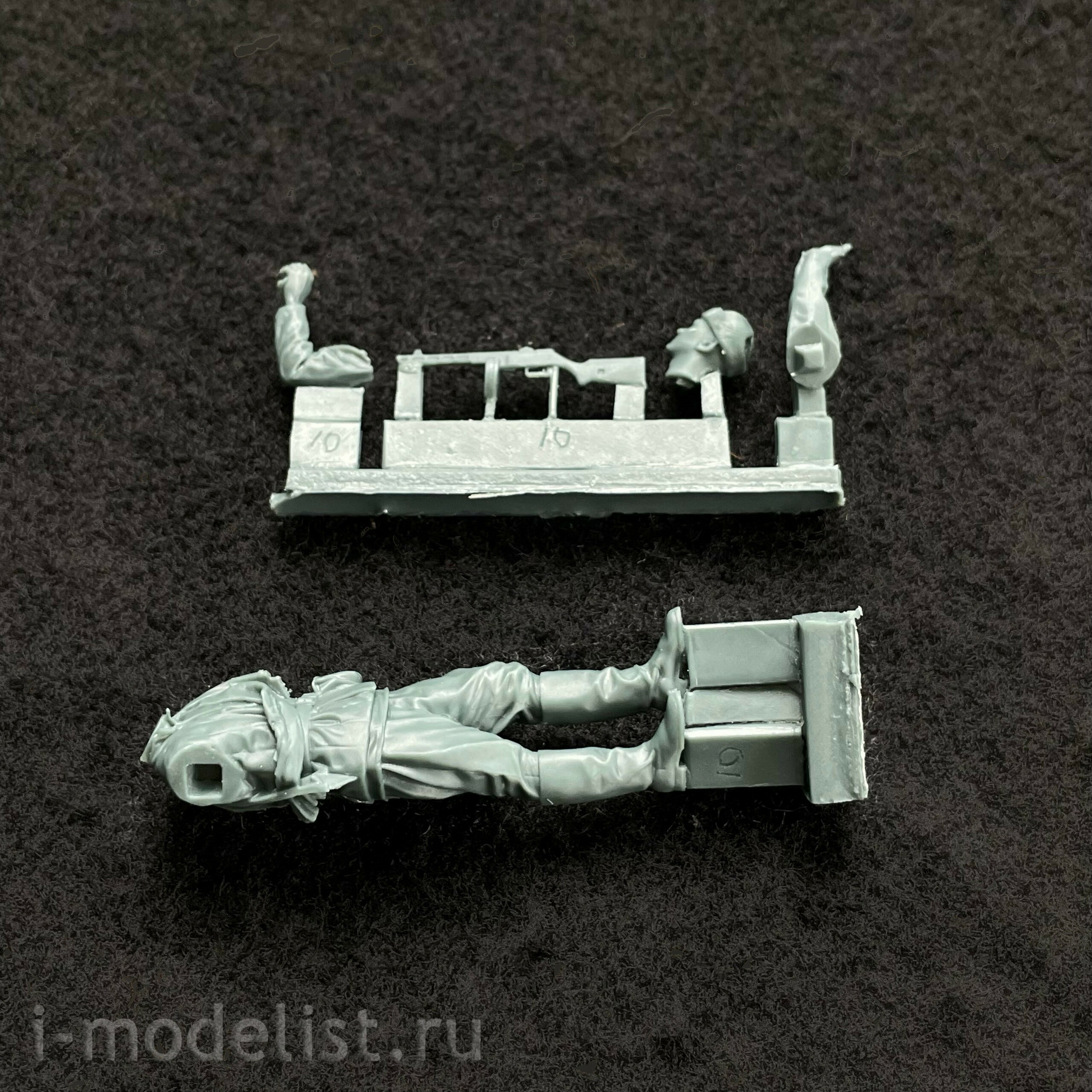 BR-004 Border Model 1/35 Soviet tank landing troops of the Second World War (5 figures)