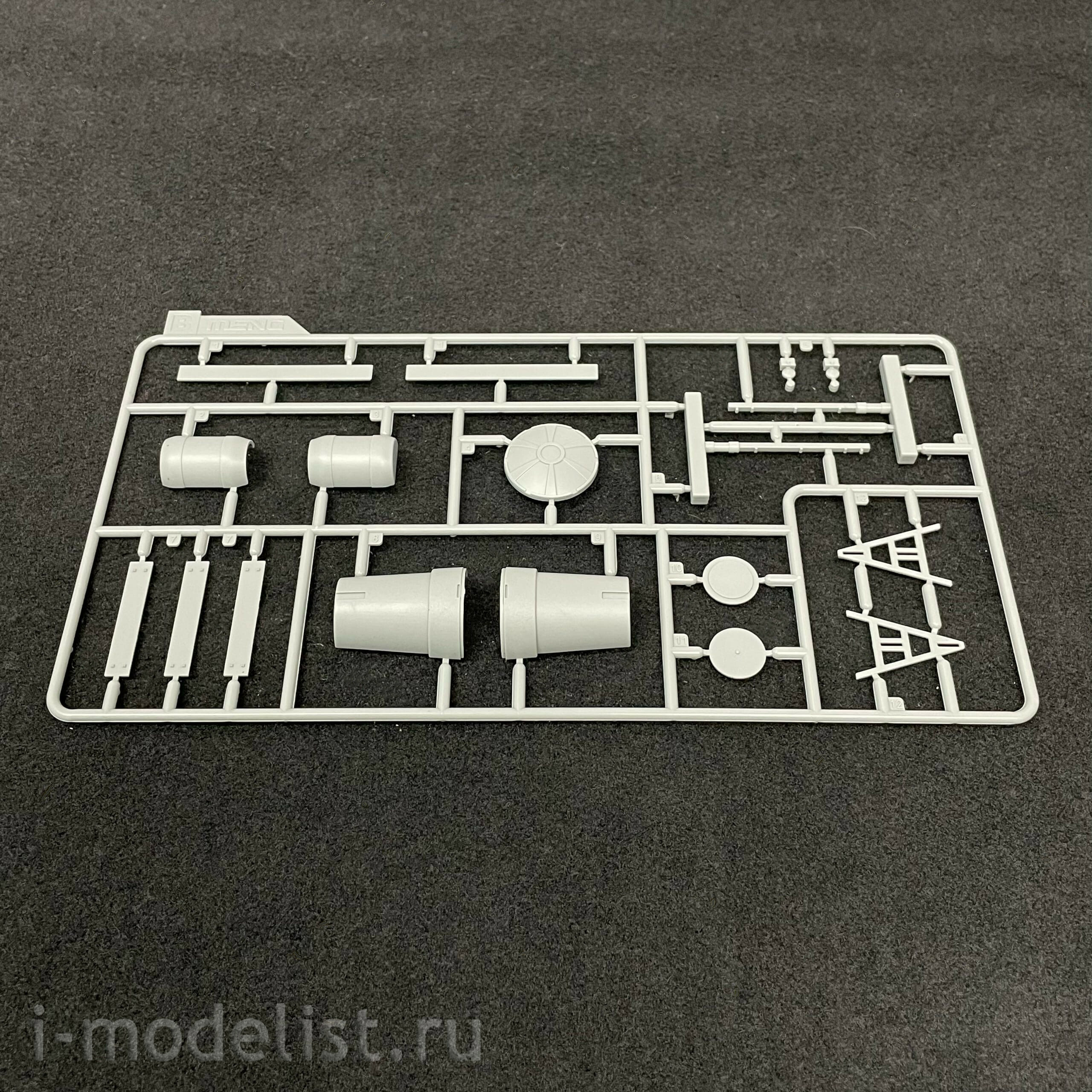 SPS-013 Meng 1/35 Barricades & Highway Guardrail kit