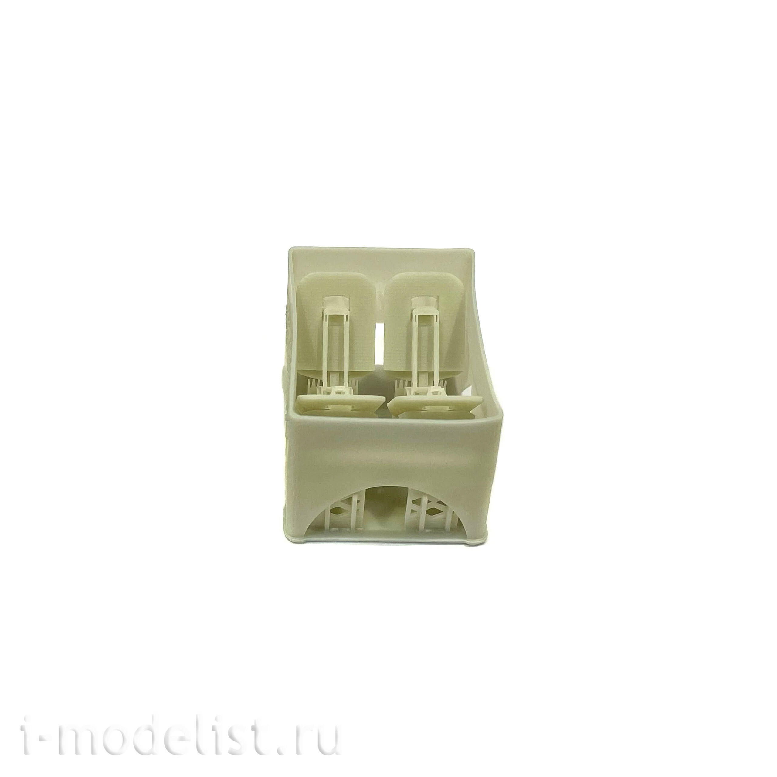 Im48007 Imodelist 1/48 Released brake flaps for the Soviet 25 attack aircraft model of the Zvezda company (two flaps included)