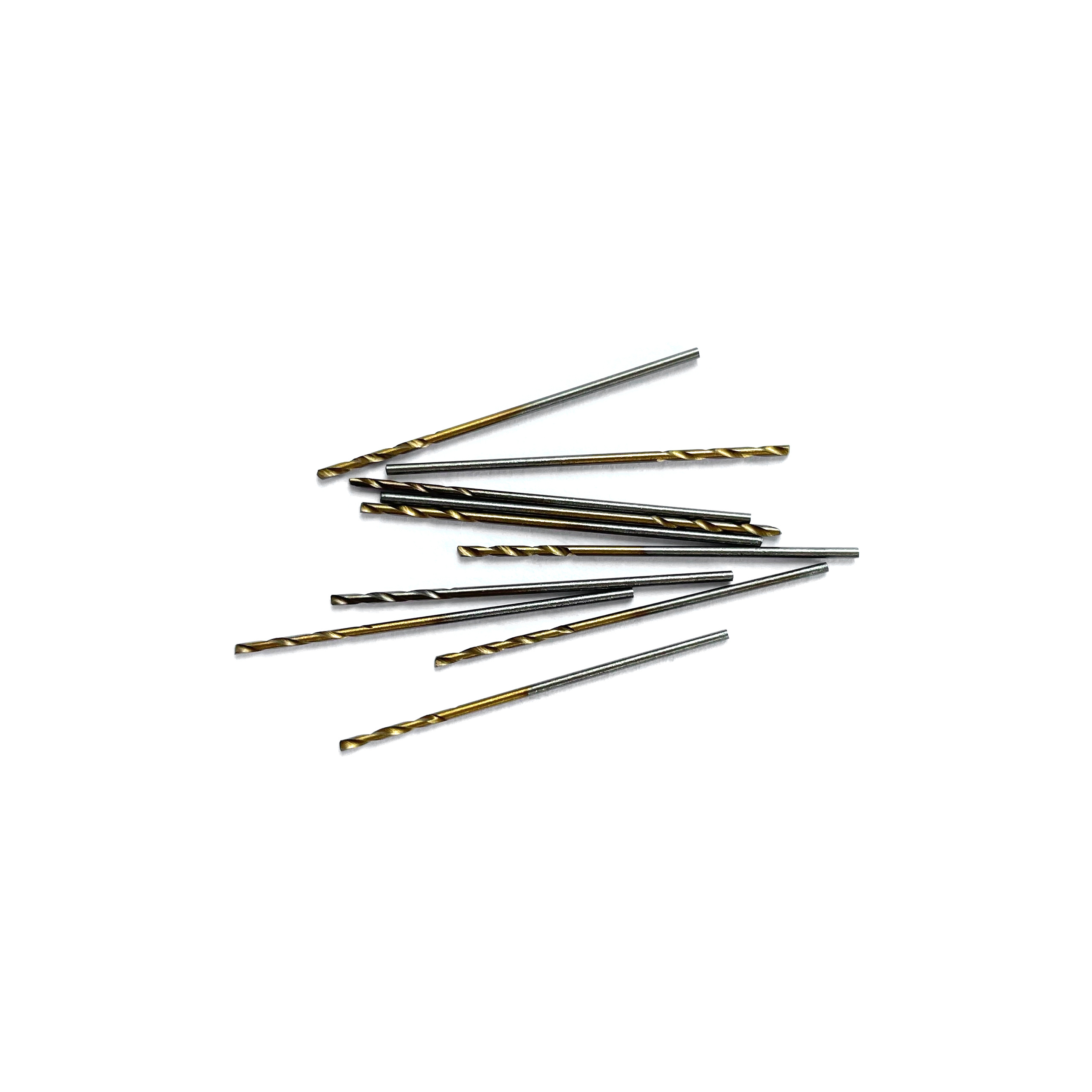 42665 JAS Mini drill HSS M35 titanium coated d 0.8 mm 10 pcs.