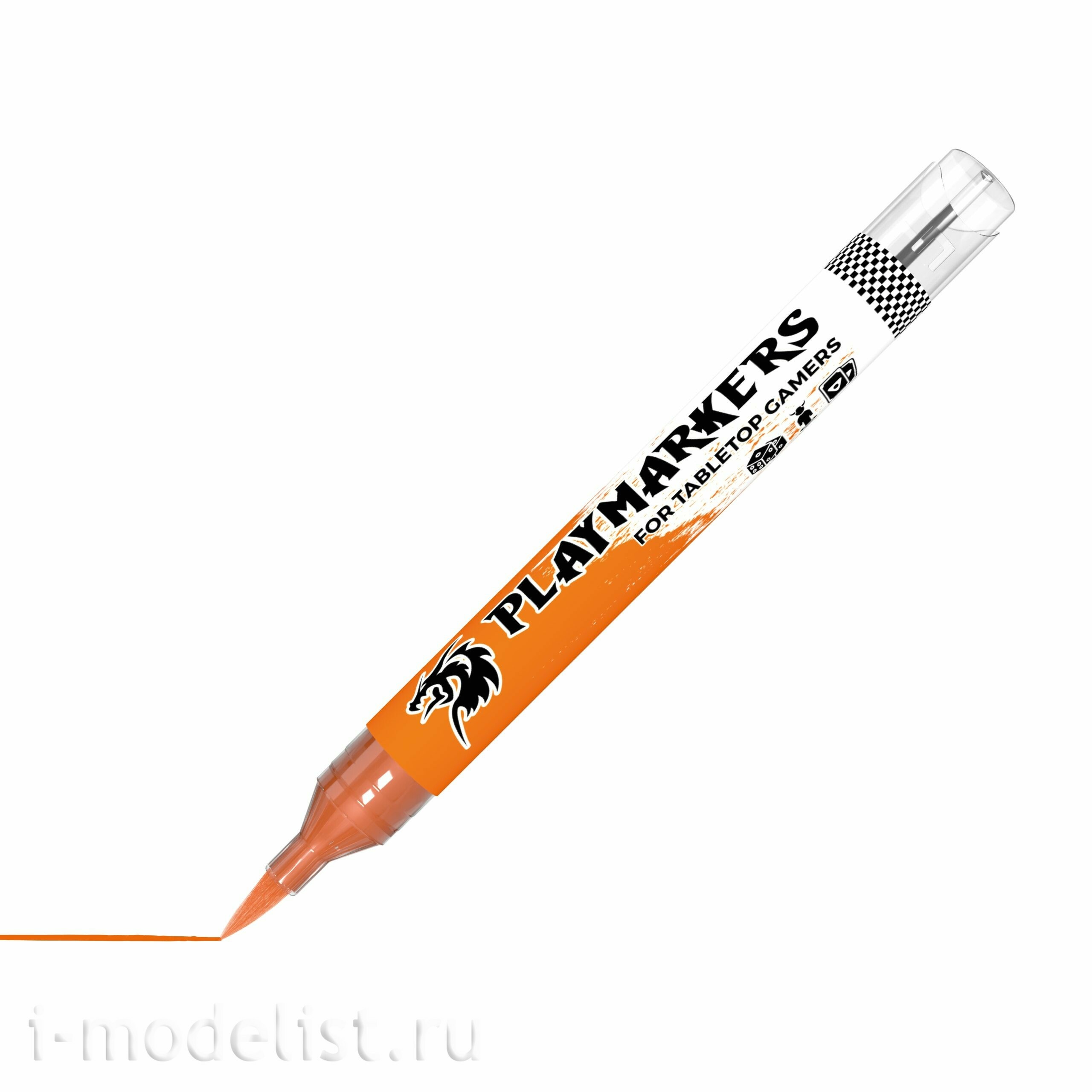 AKM020 AK Interactive Акриловый маркер PLAYMARKER - Тёмно-оранжевый / DARK ORANGE – PLAYMARKER