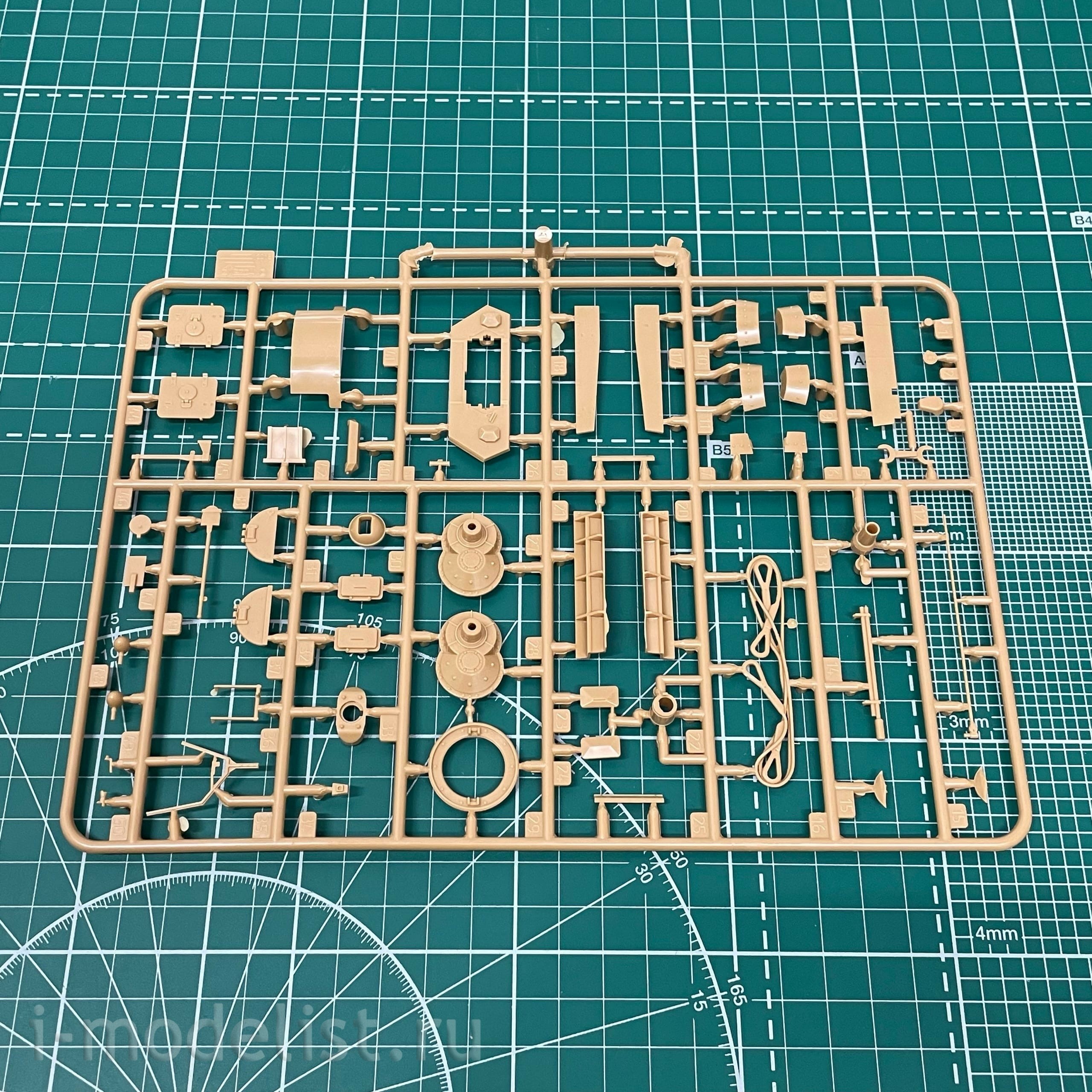 3641 Zvezda 1/35 German T-IV E tank