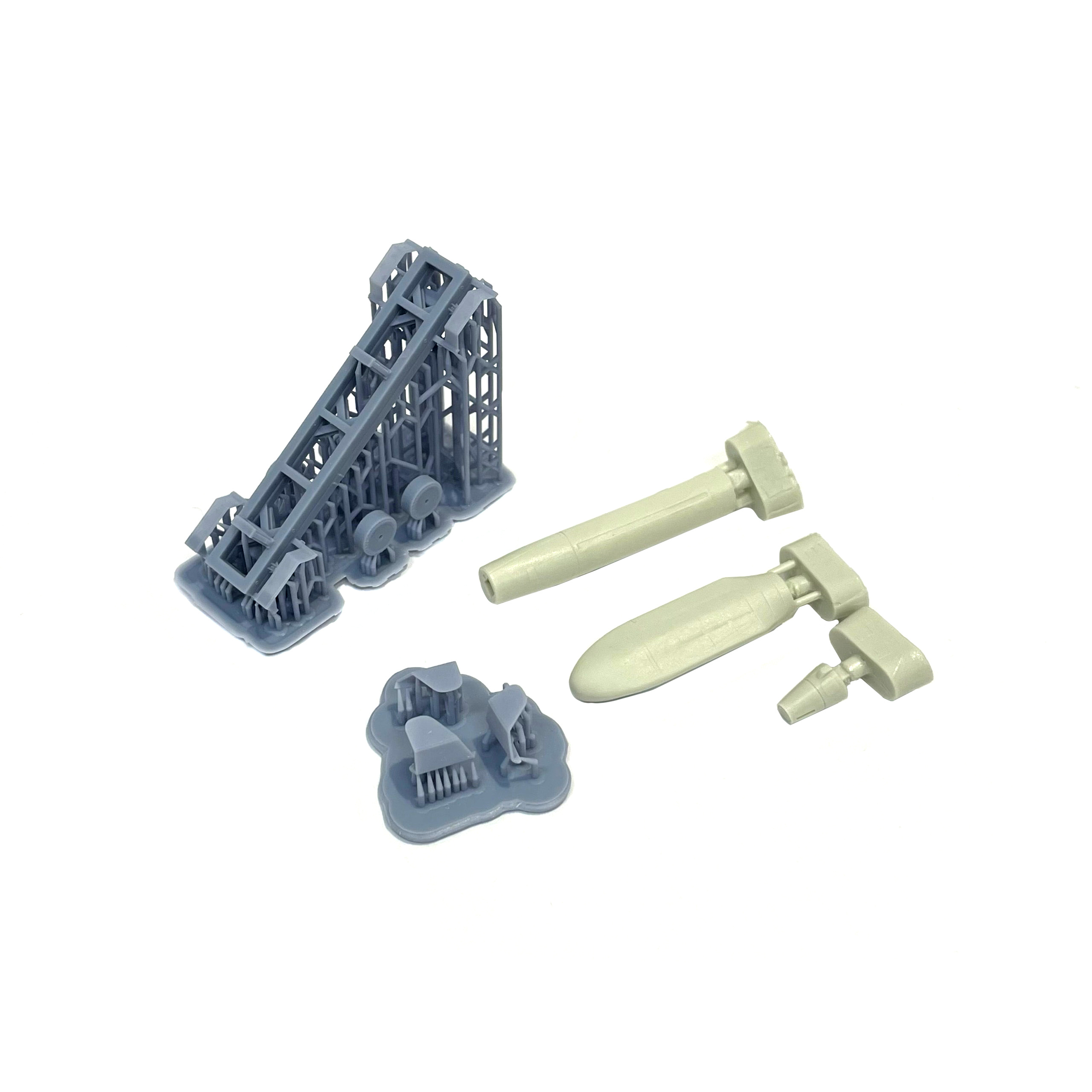 MM72011 Major Models Rocket X-65 transport position + trolley (1 pc.)