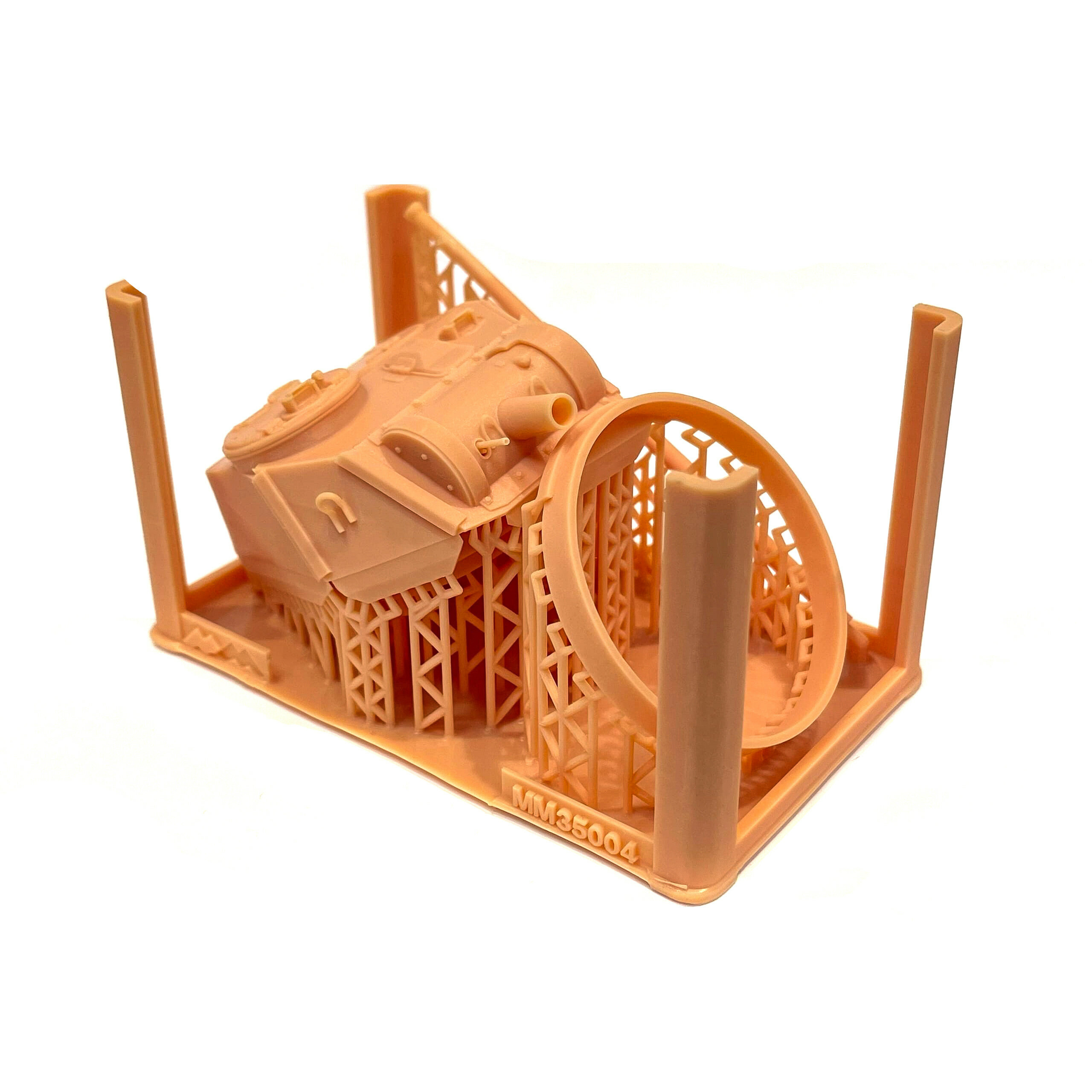 MM35002 My model 1/35 Turret with VT-43 cannon for T-70B tank (without armor texture)