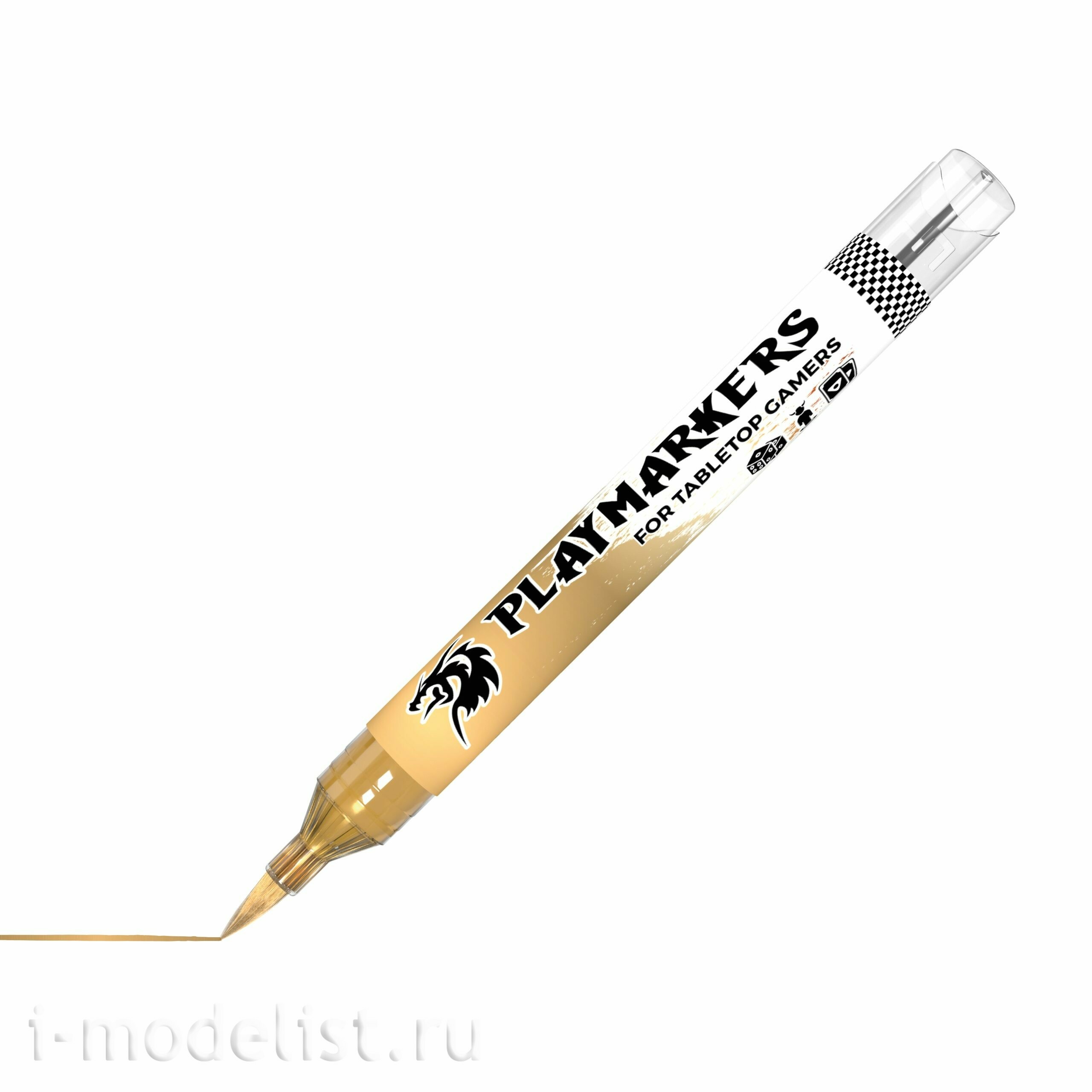 AKM032 AK Interactive Акриловый маркер PLA YMARKER - Бронза / BRONZE – PLAYMARKER