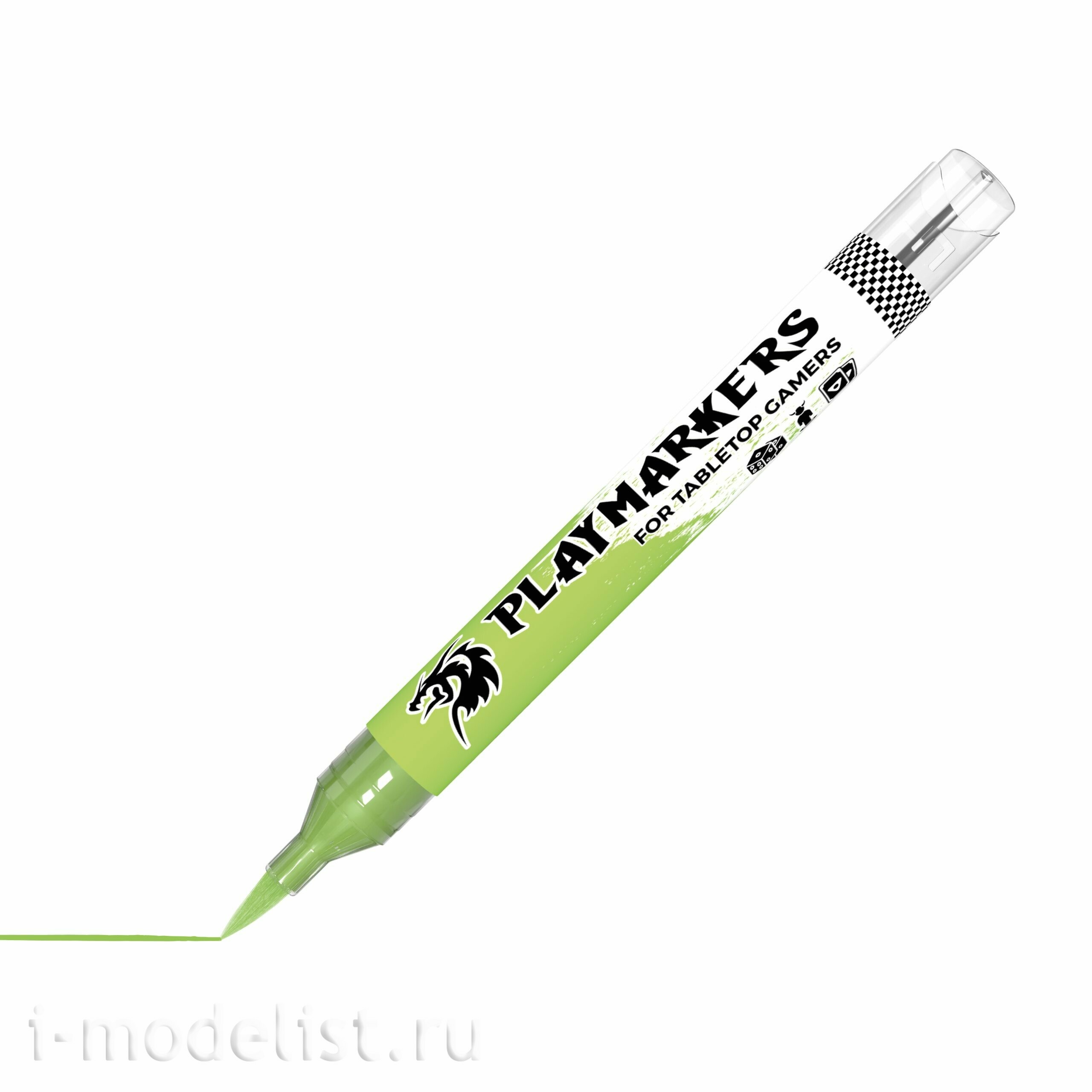 AKM012 AK Interactive Акриловый маркер PLAYMARKER - Светло-зелёный / LIGHT GREEN – PLAYMARKER