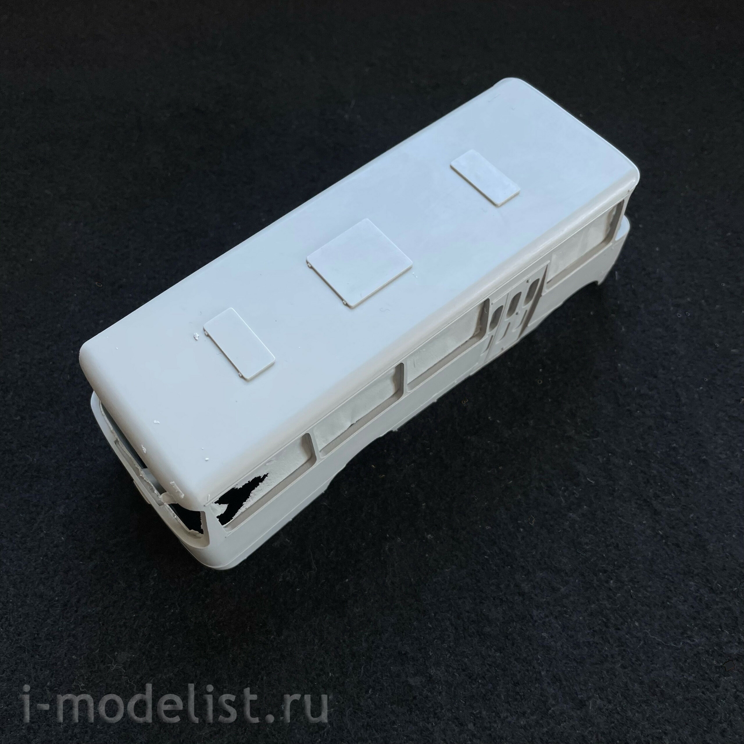 4054AVD AVD Models 1/43 Bus Tajikistan-5