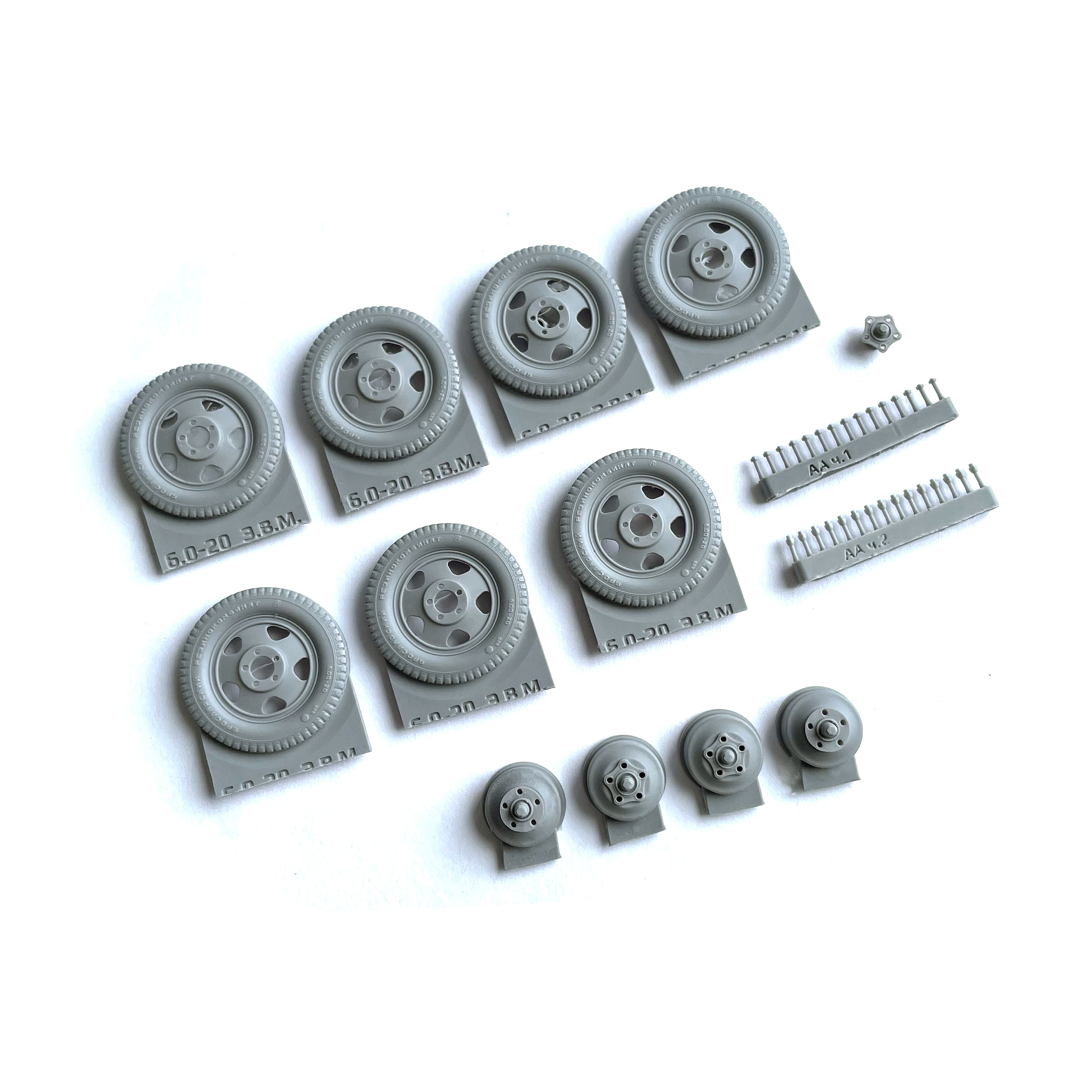 RS35089 E.V.M. 1/35 Wheels for car AA 6.00-20 