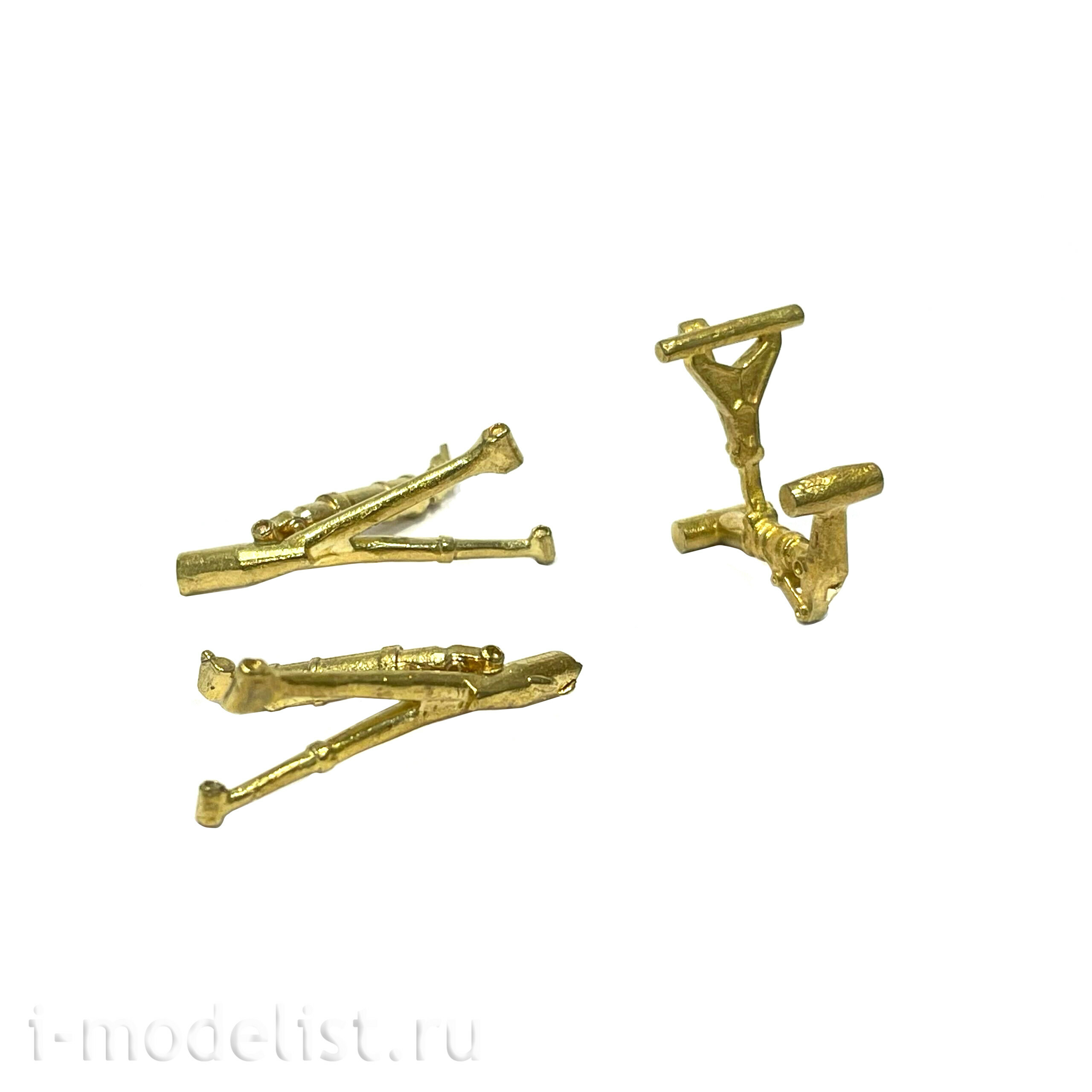 EC0002 Squadron 1/48 Brass landing gear for the Zvezda model Mi-35,, art. 4813