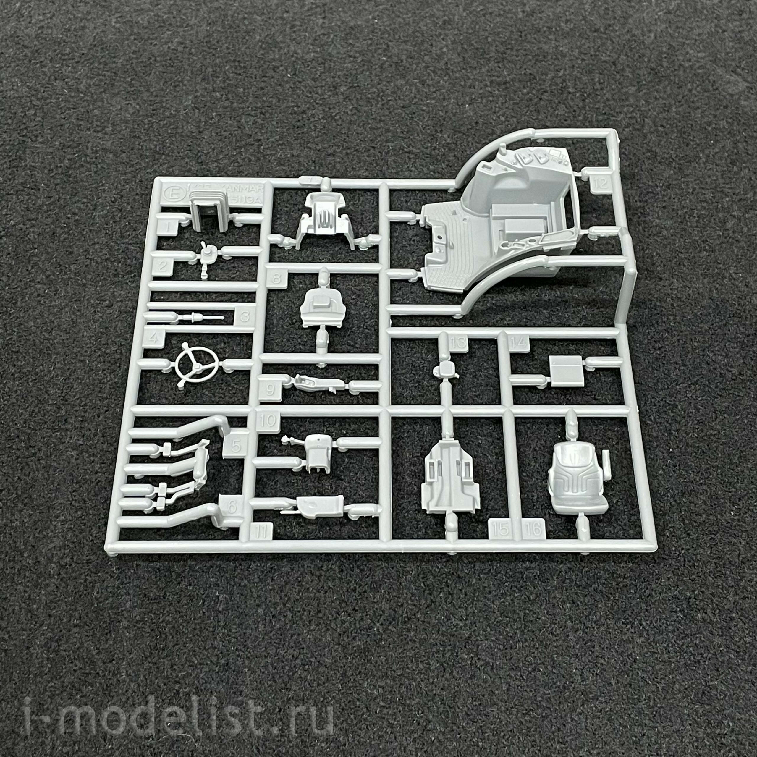 66005 Hasegawa 1/35 Yanmar YT5113A Tractor