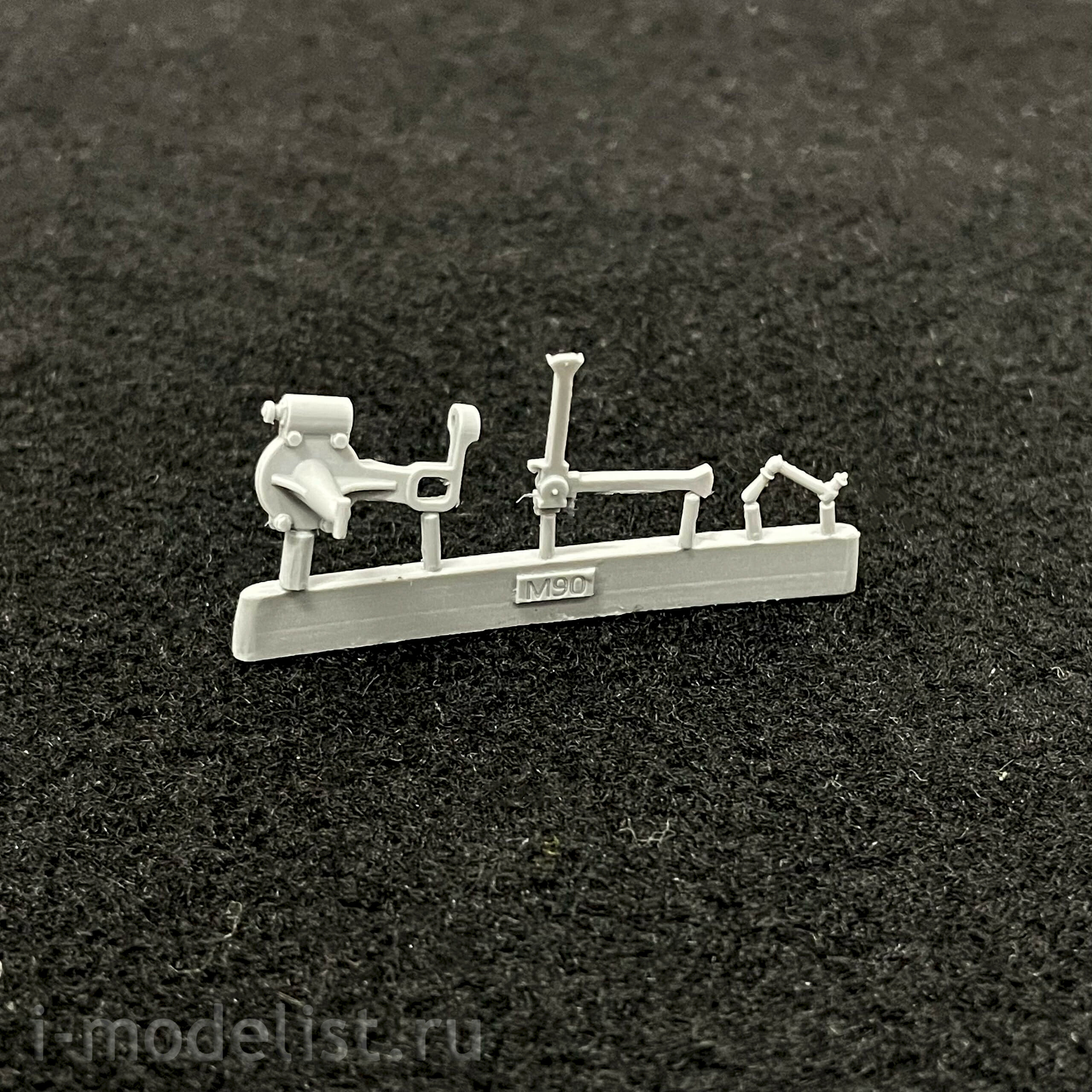 GR35Rk019 Facet 1/35 Gardner machine gun M.90 on a caponier machine