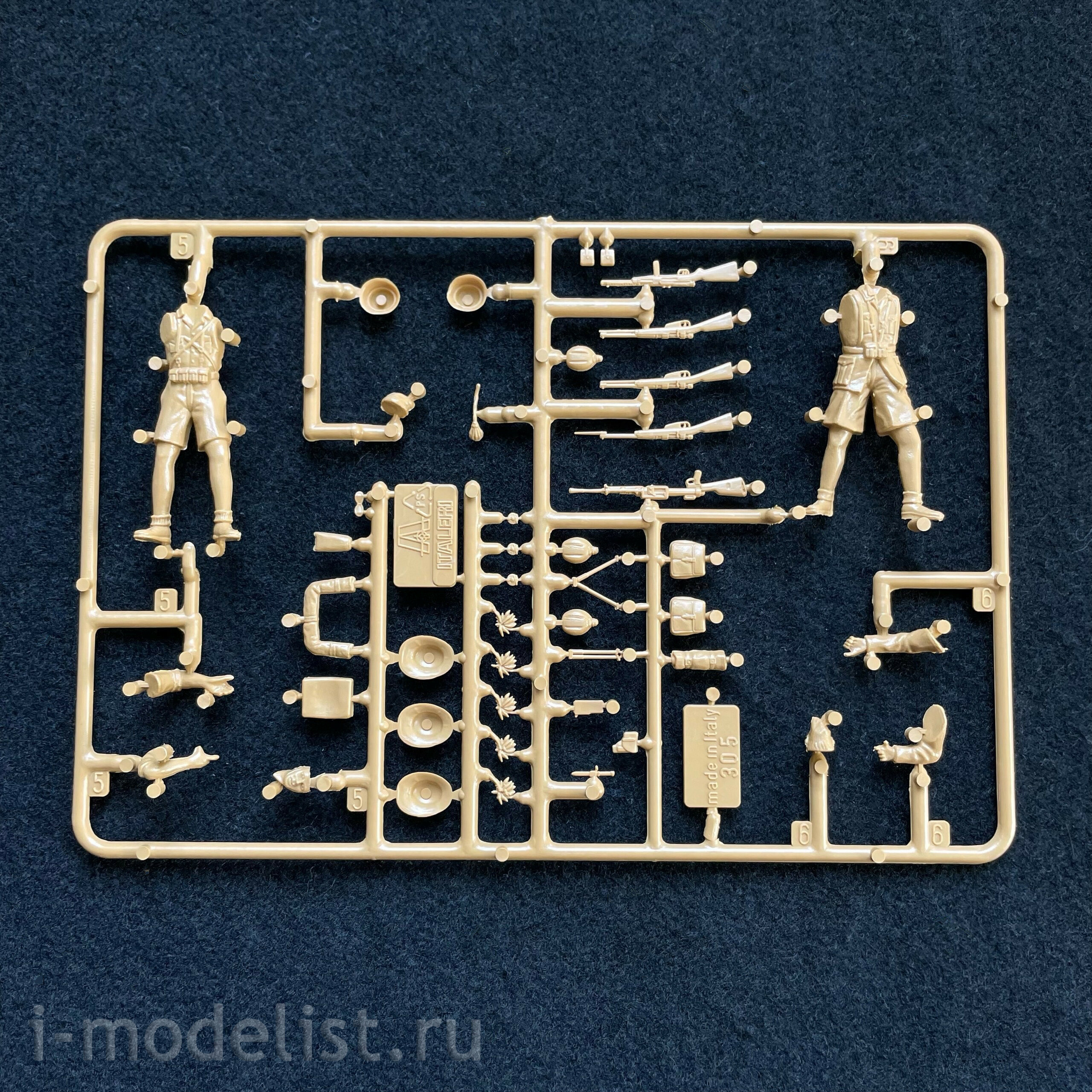 6591 Italeri 1/35 Autoblinda AB 41 armored car with Italian infantry Bersaglieri El Alamein