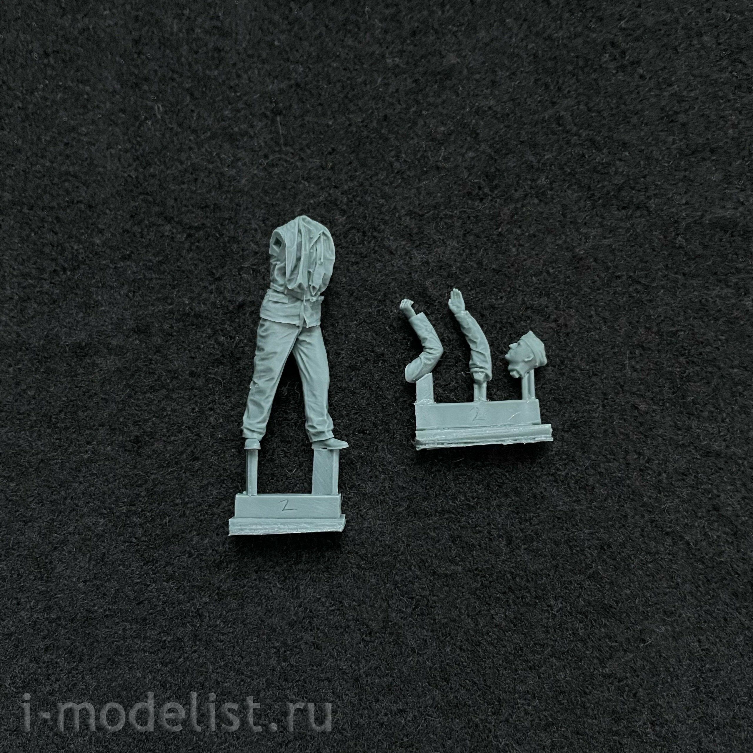 BR-002 Border Model 1/35 German Submariners and Commander (in action) (6 pcs.)