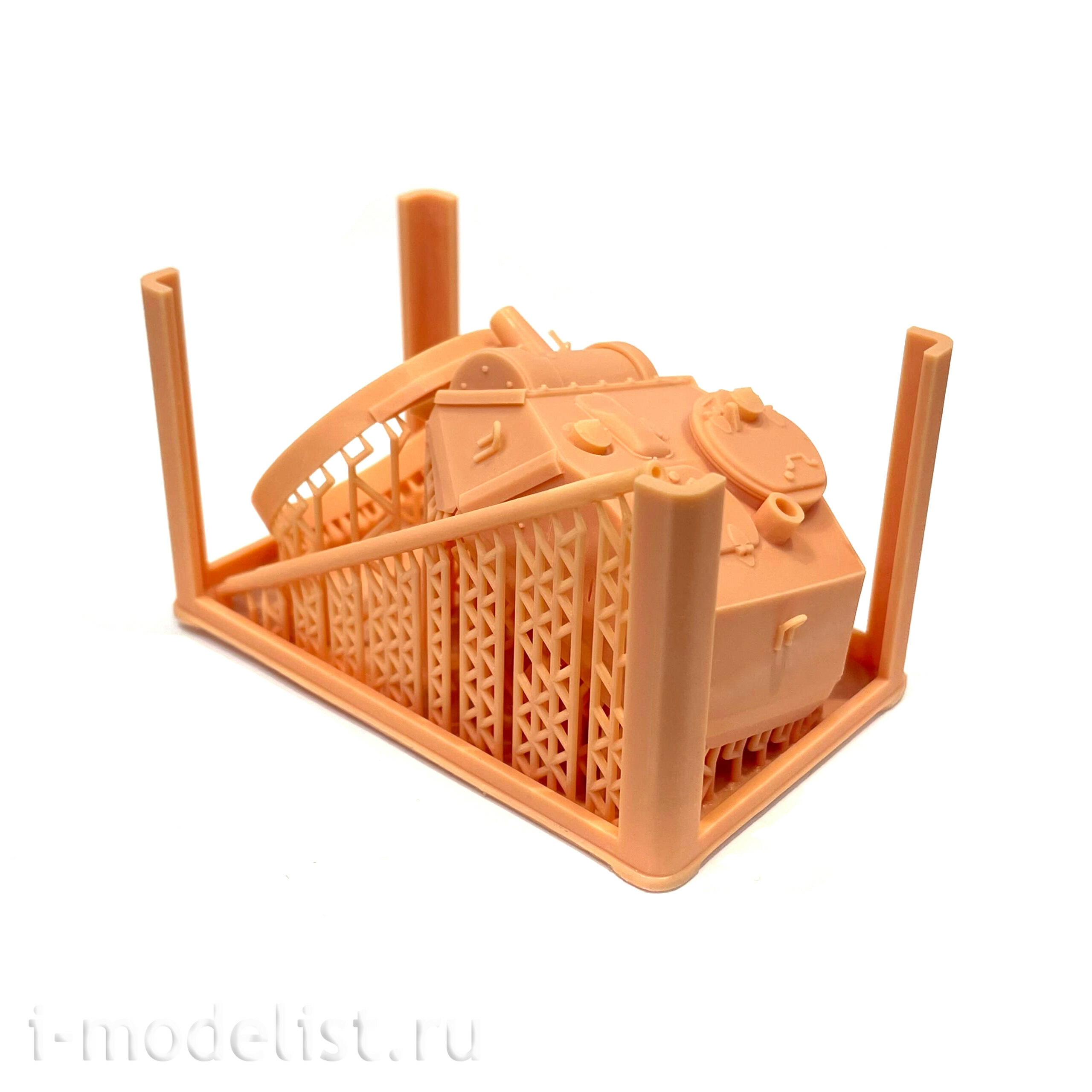 MM35002 My model 1/35 Turret with VT-43 cannon for T-70B tank (without armor texture)