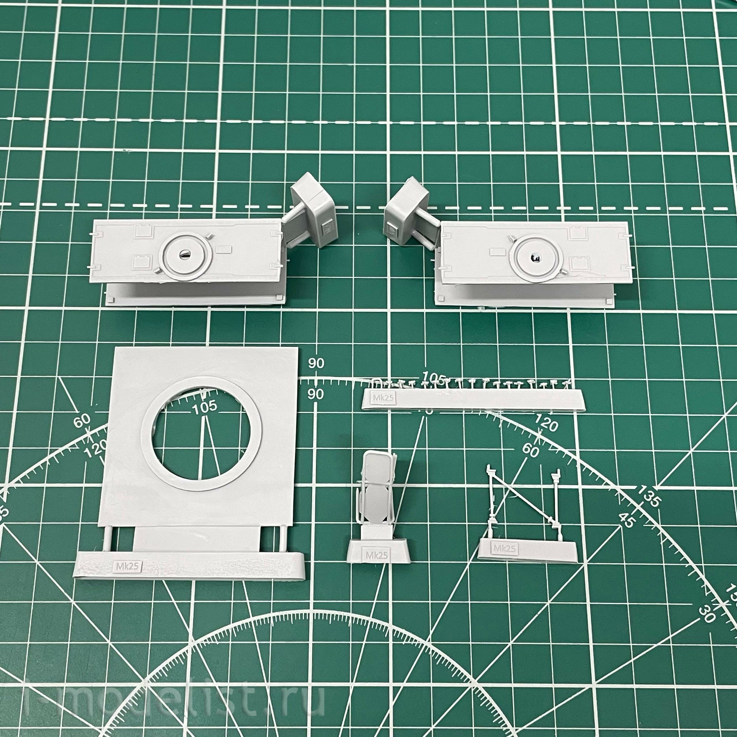 GR72Rk003 Face 1/72 Naval anti-aircraft missile system Sea Sparrow
