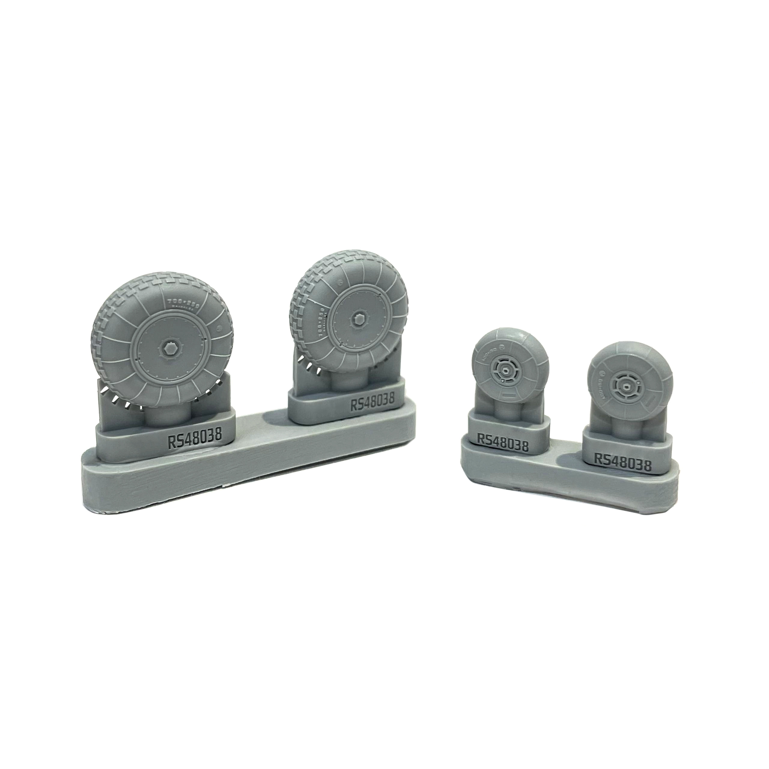 RS48037 E.V.M. 1/38 Chassis wheels (tread Type-1 