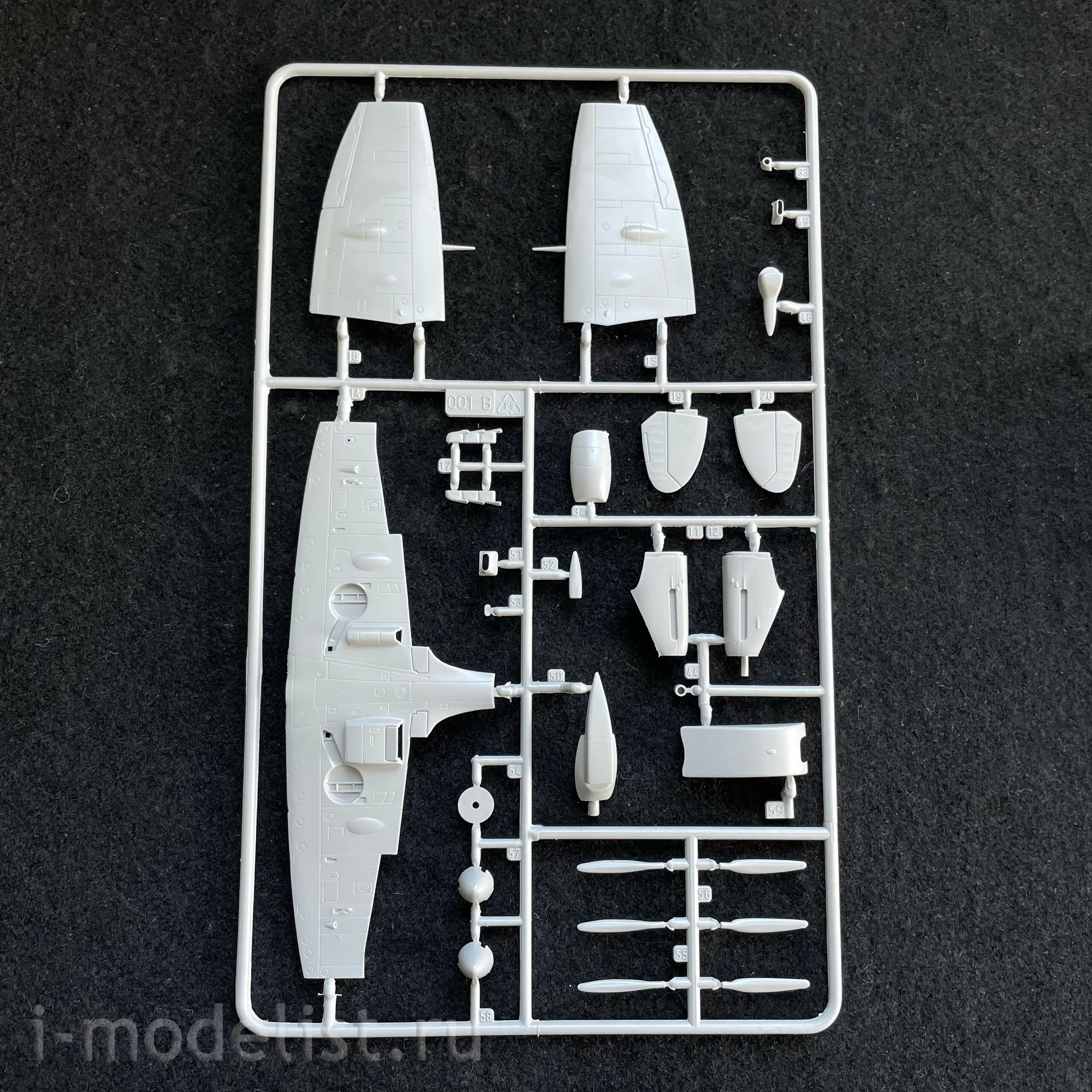 0001 Italeri 1/72 Spitfire Mk.VB