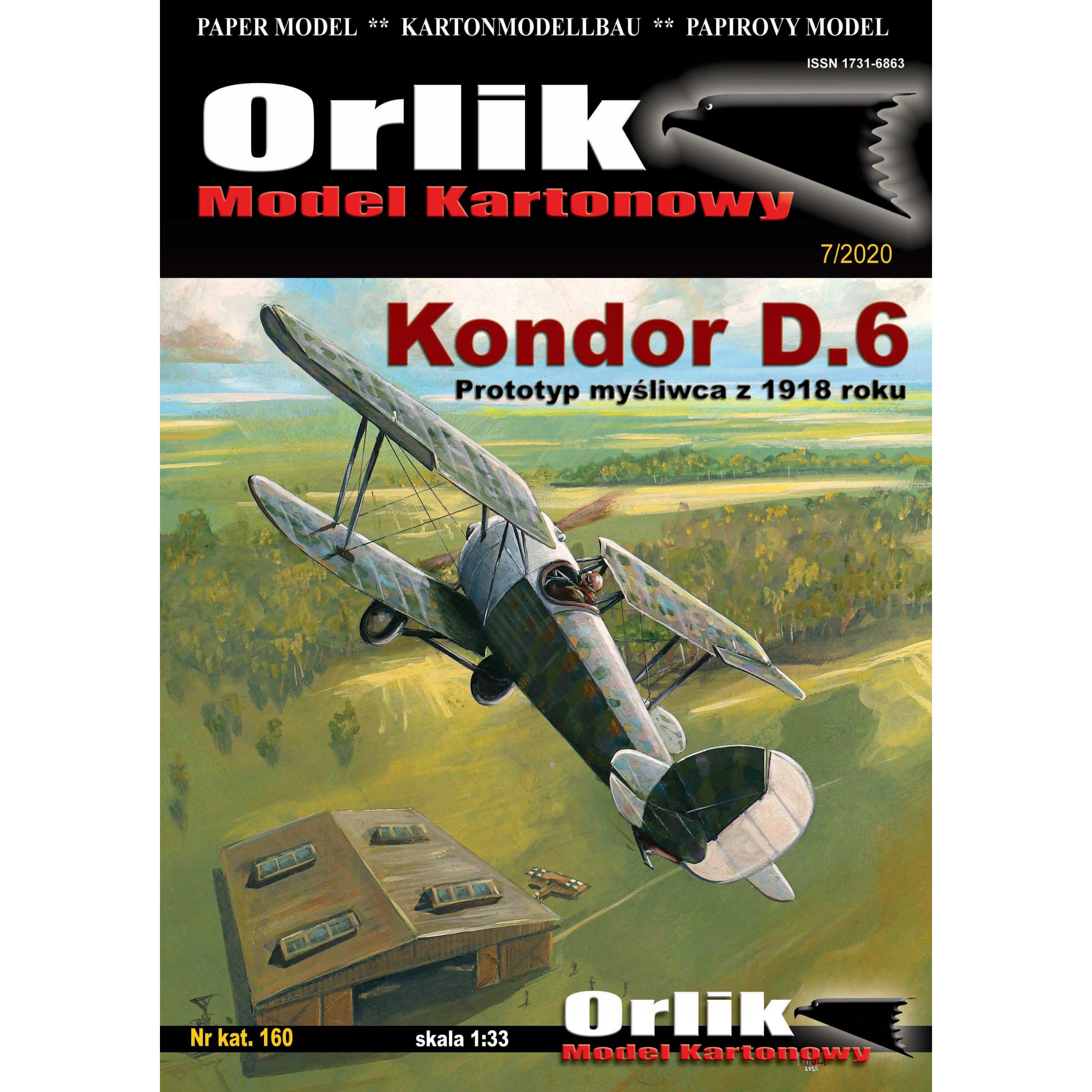 OR160 Orlik 1/33 Fokker E.III