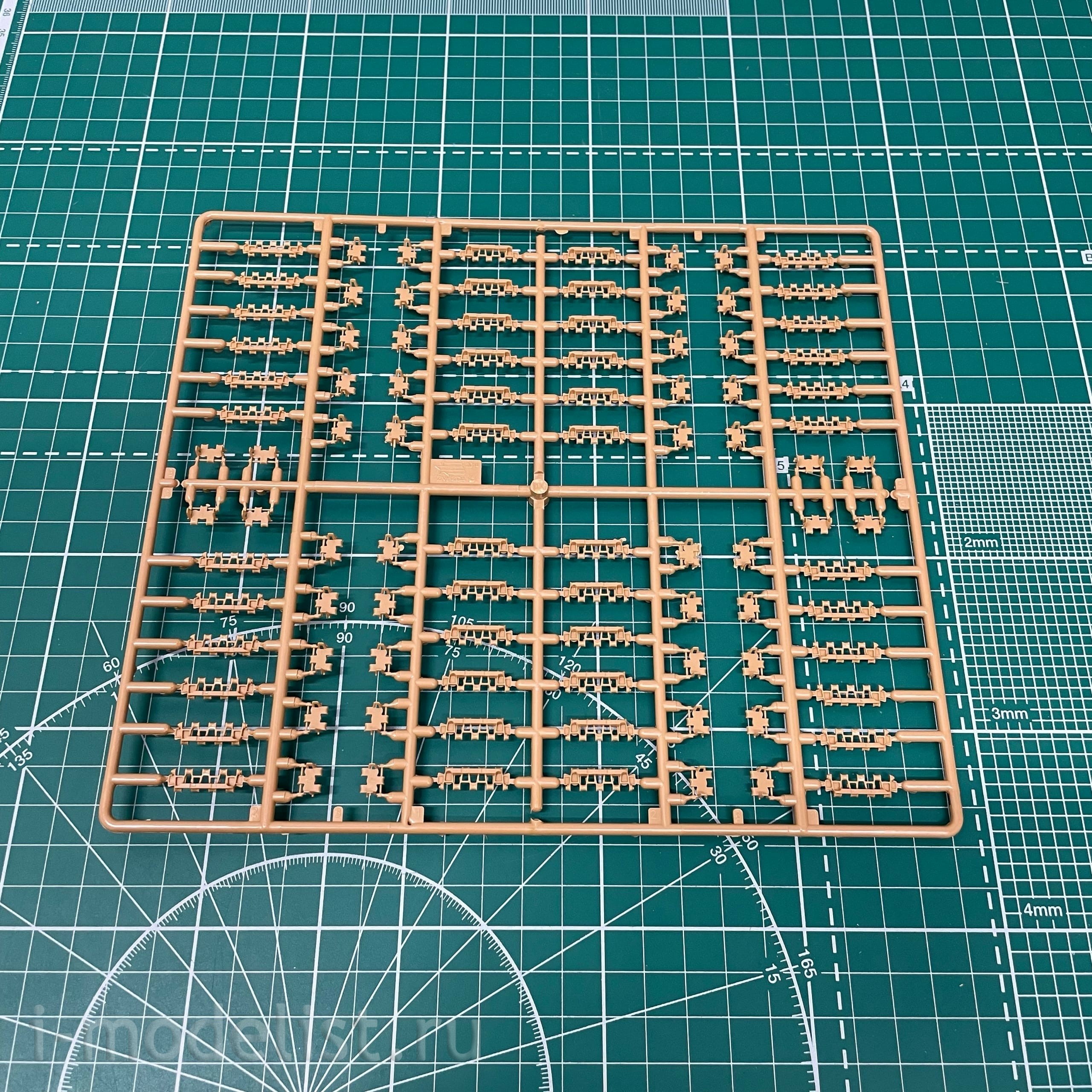 3678 Zvezda 1/35 German tank 