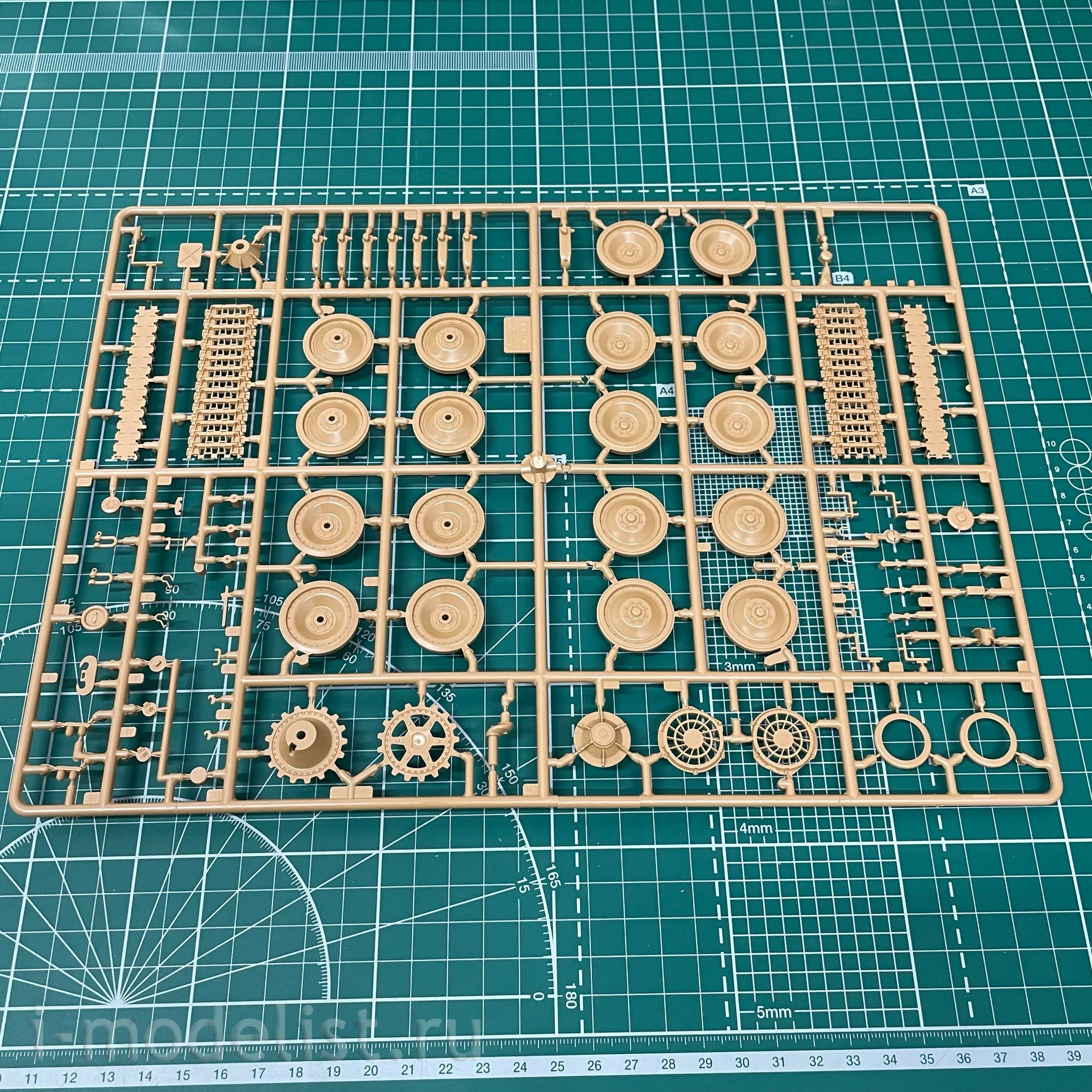 3678 Zvezda 1/35 German tank 