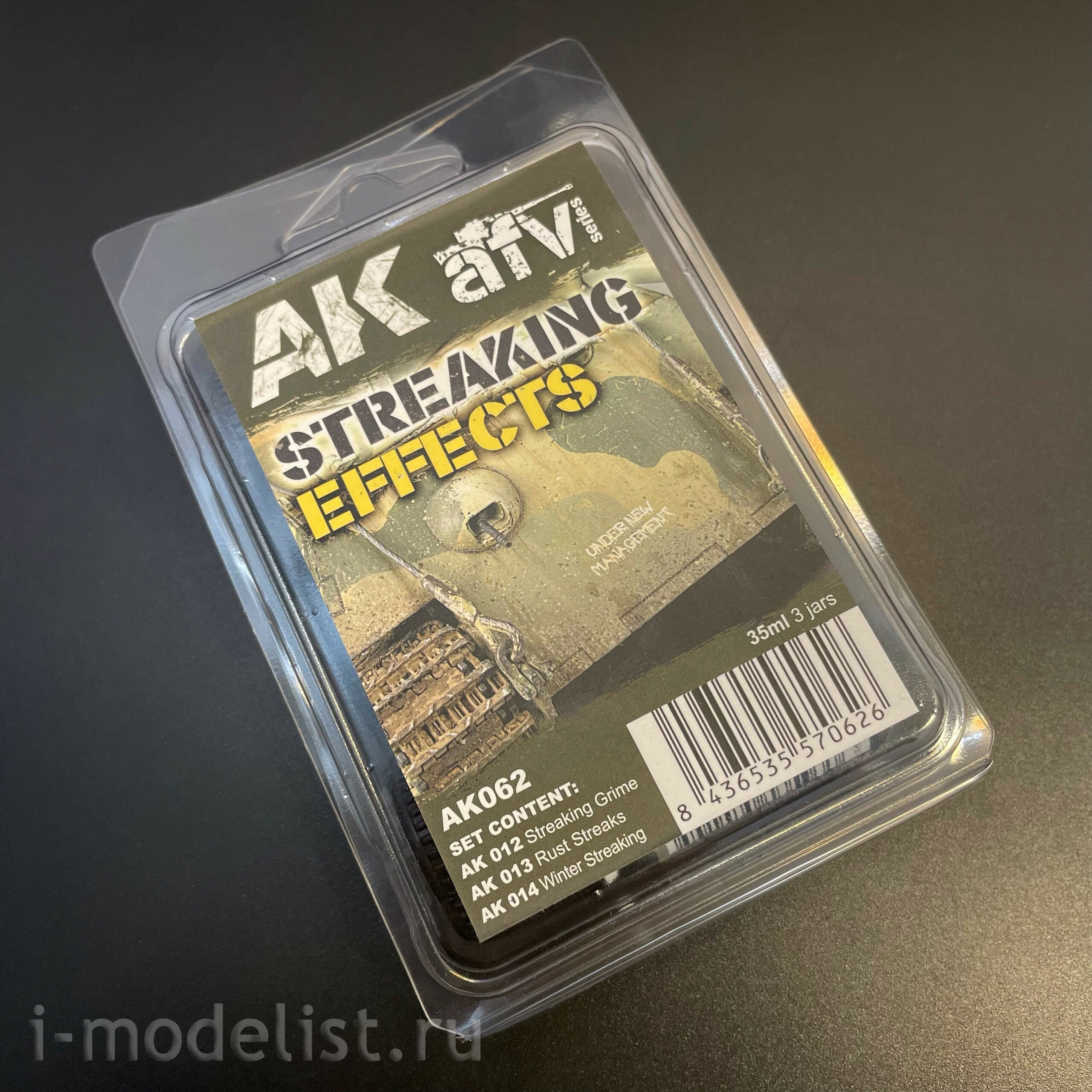 AK062 AK Interactive Streaking Effects Set
