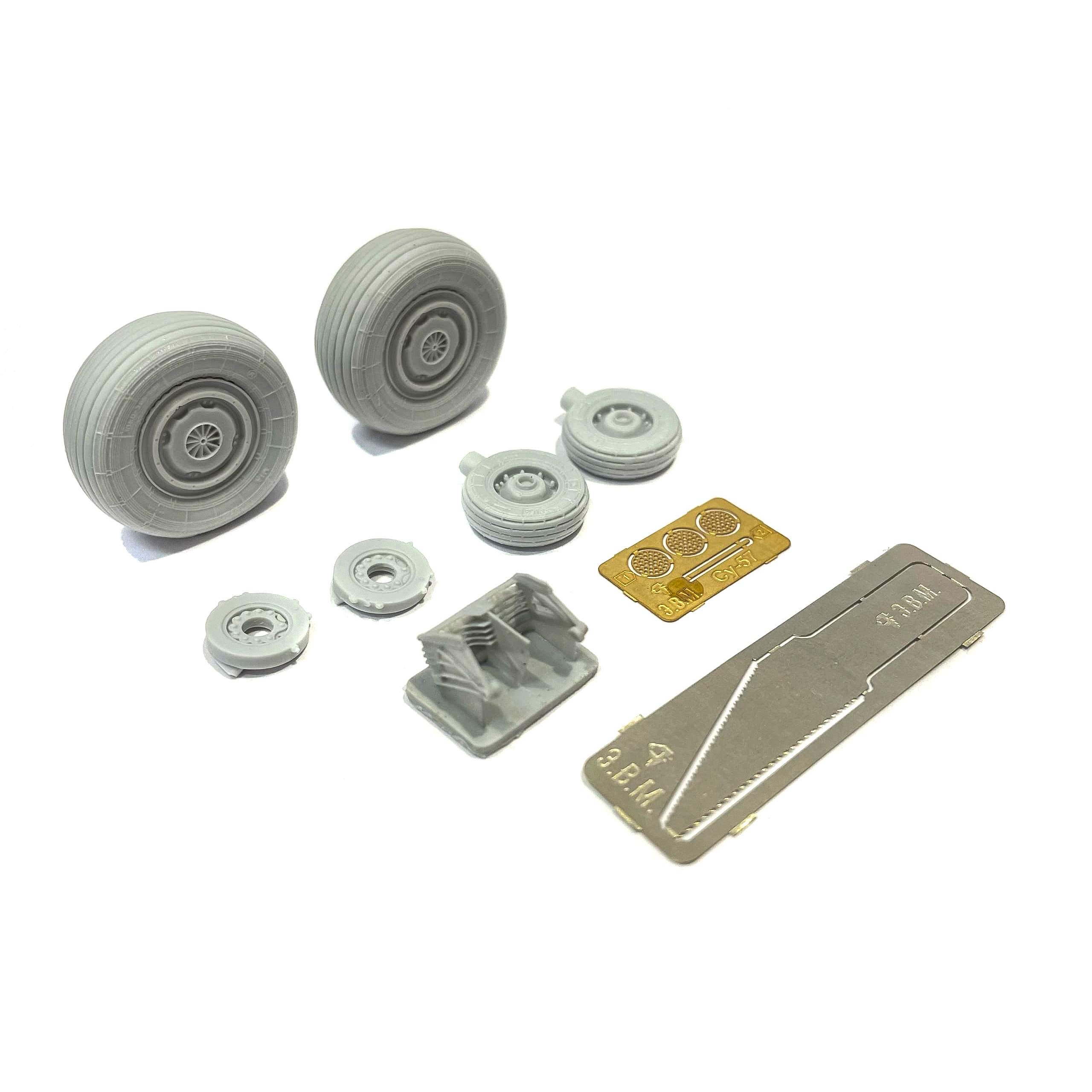 RS48009 E. V. M. 1/48 Wheels Chassis for C-57