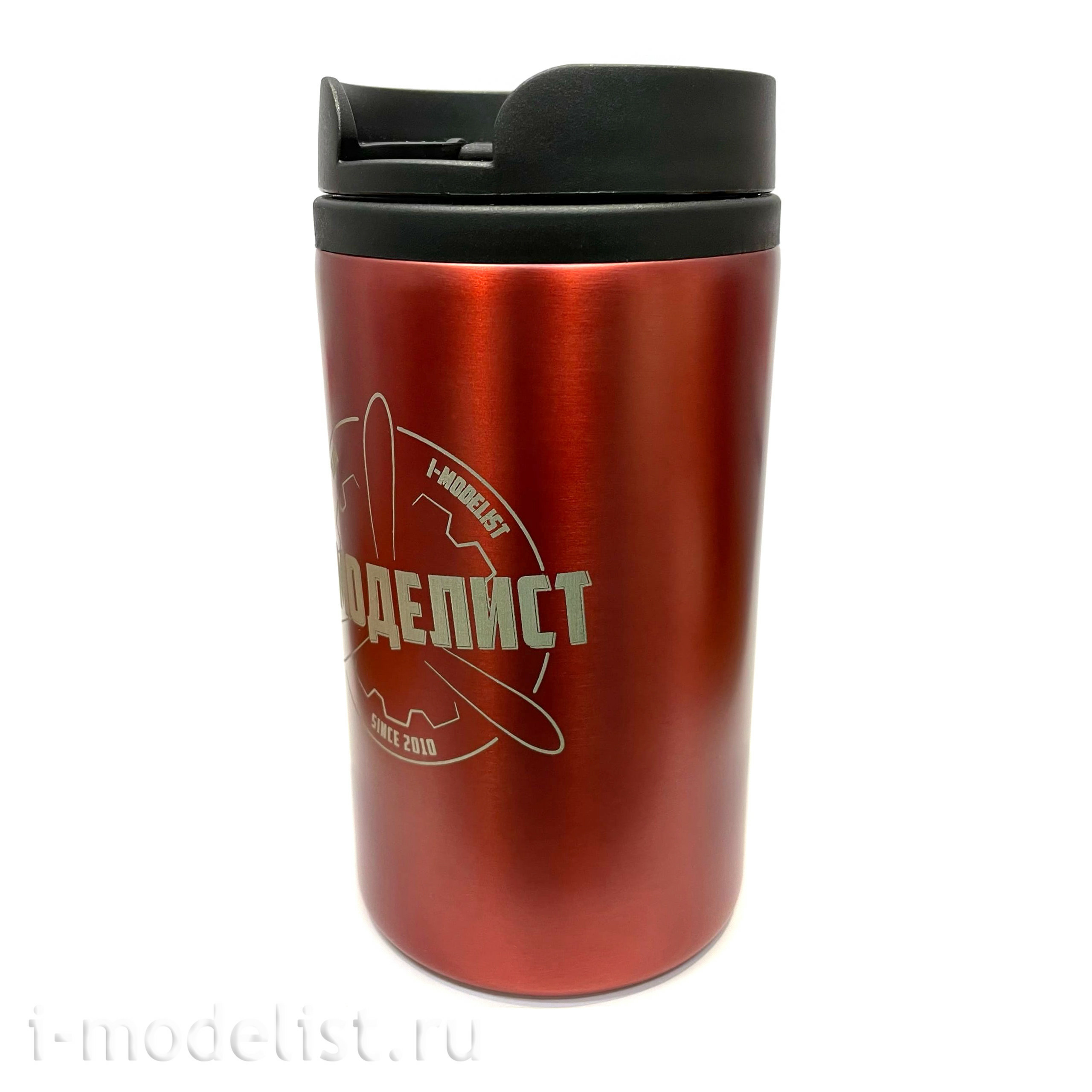 6300706 I am a Modeler Branded thermocup 250 ml., color red
