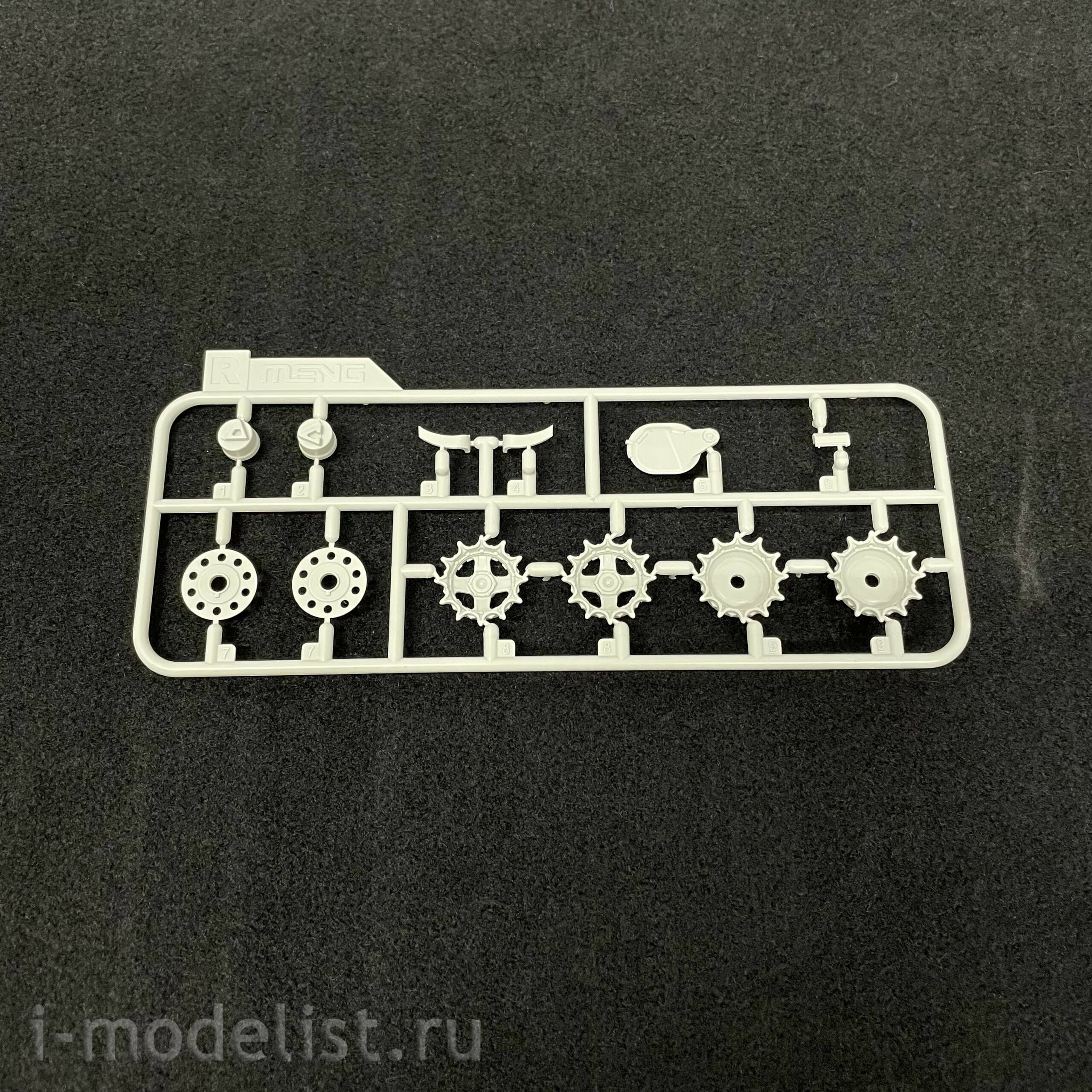 TS-053 Meng 1/35 Russian T-72B3M main battle Tank with KMT-8 minesweeper (licensed by UVZ)