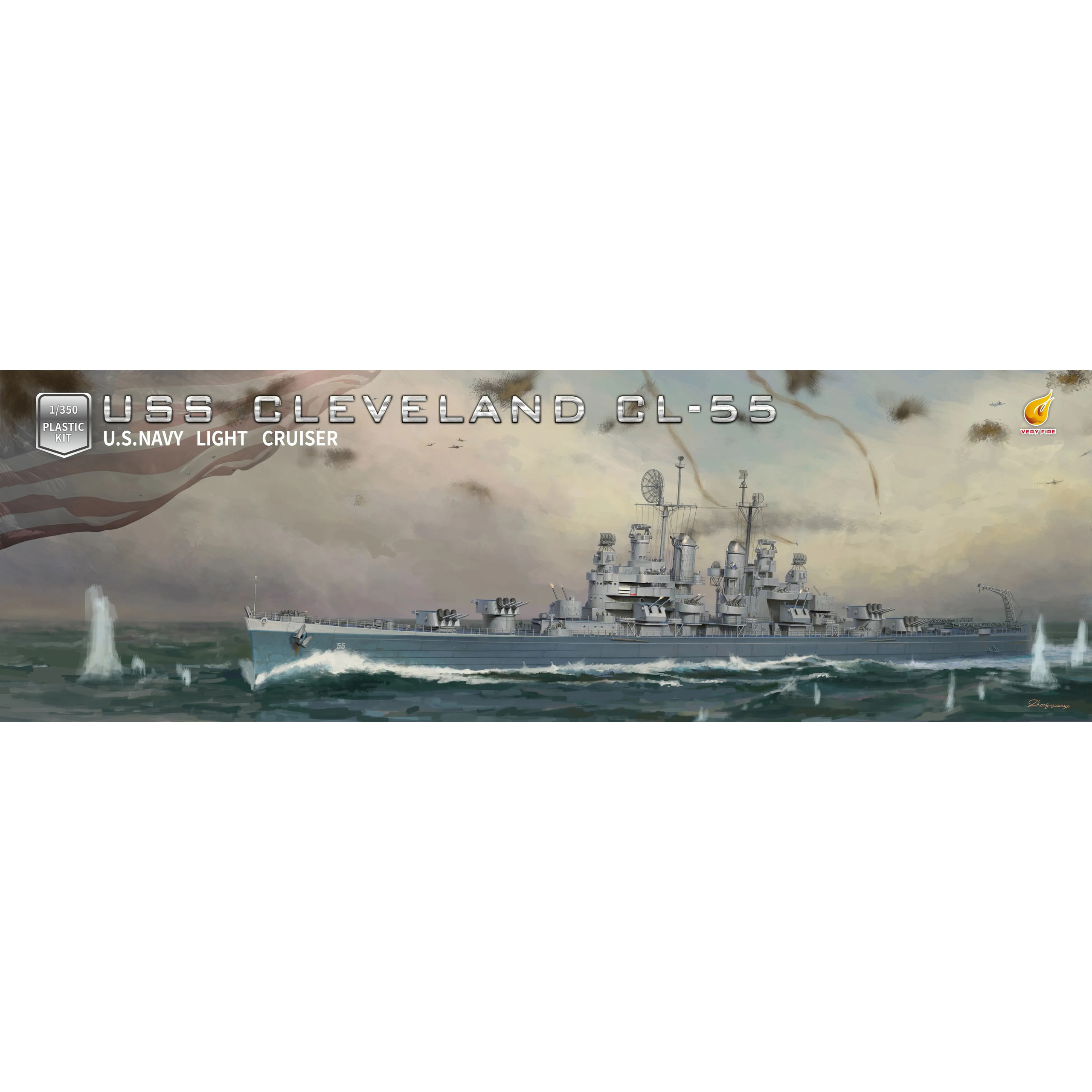 VF350921DX Very Fire 1/350 Военный корабль США 